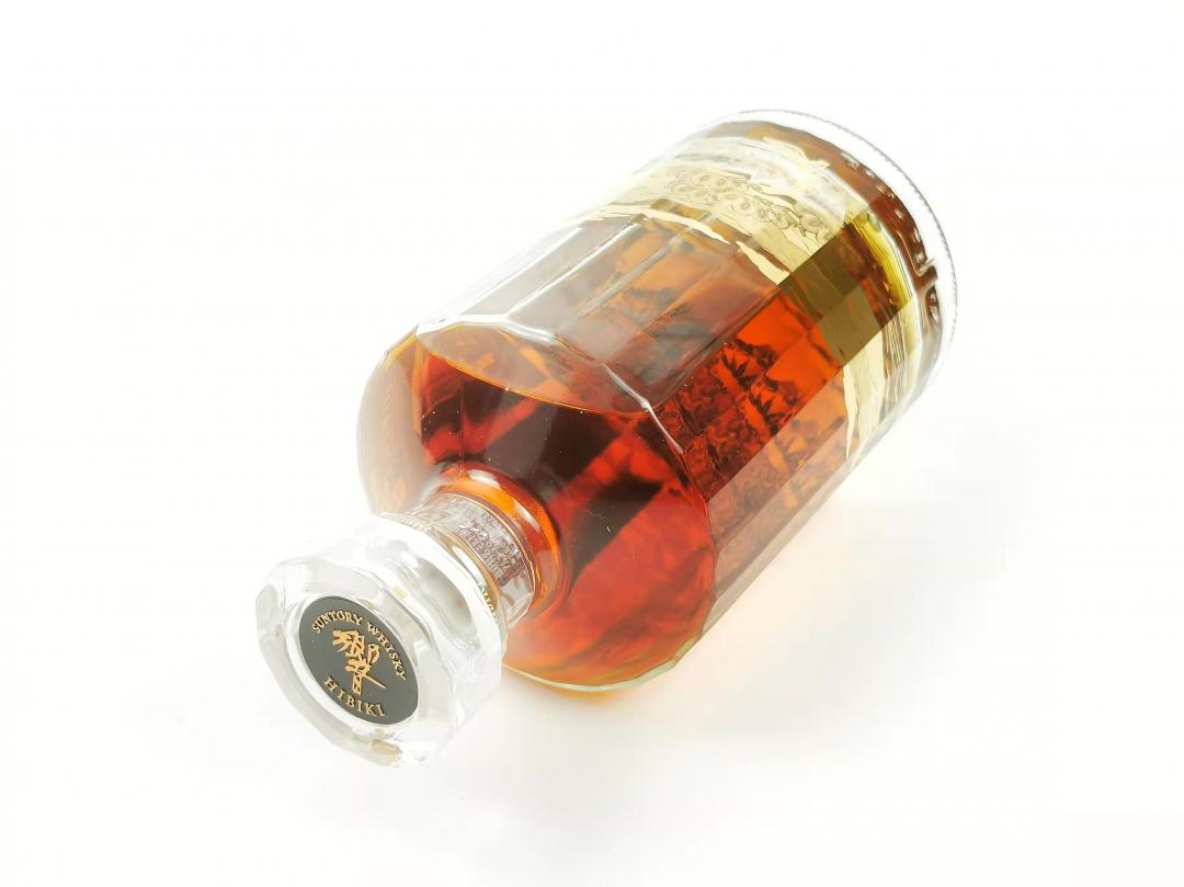 【限定花鸟】响21年 「意匠·花鸟」限定版水晶瓶调和威士忌