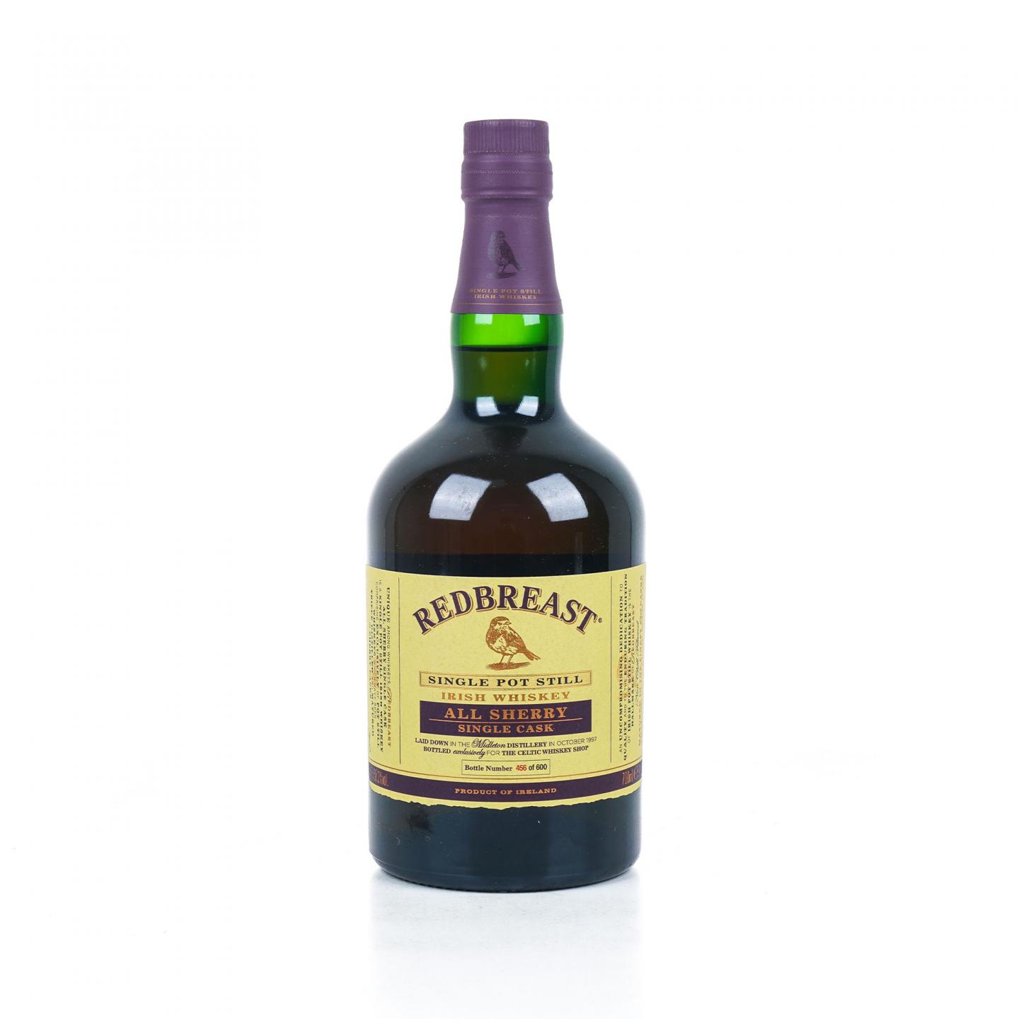 Redbreast 知更鸟 1997 雪莉单桶