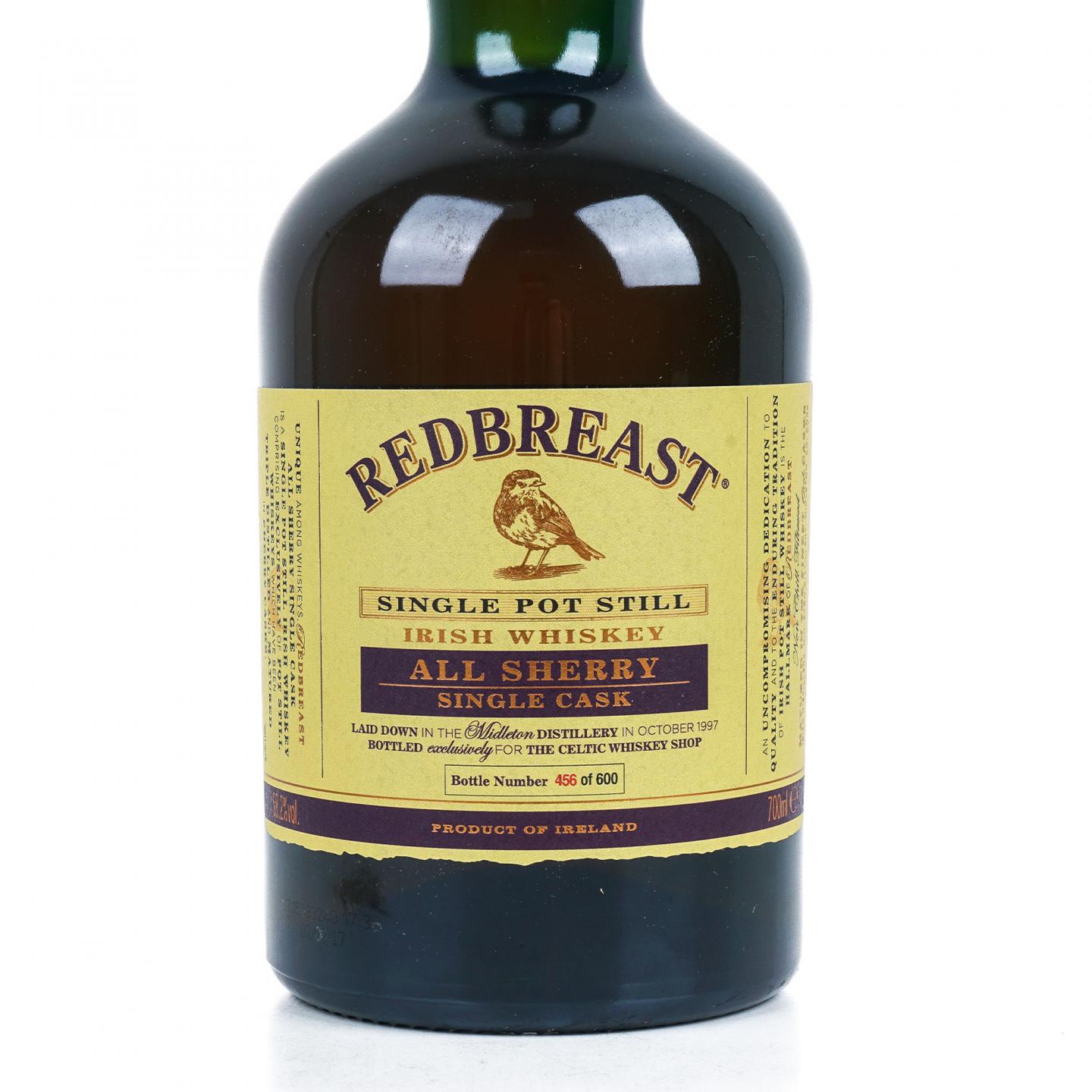 Redbreast 知更鸟 1997 雪莉单桶