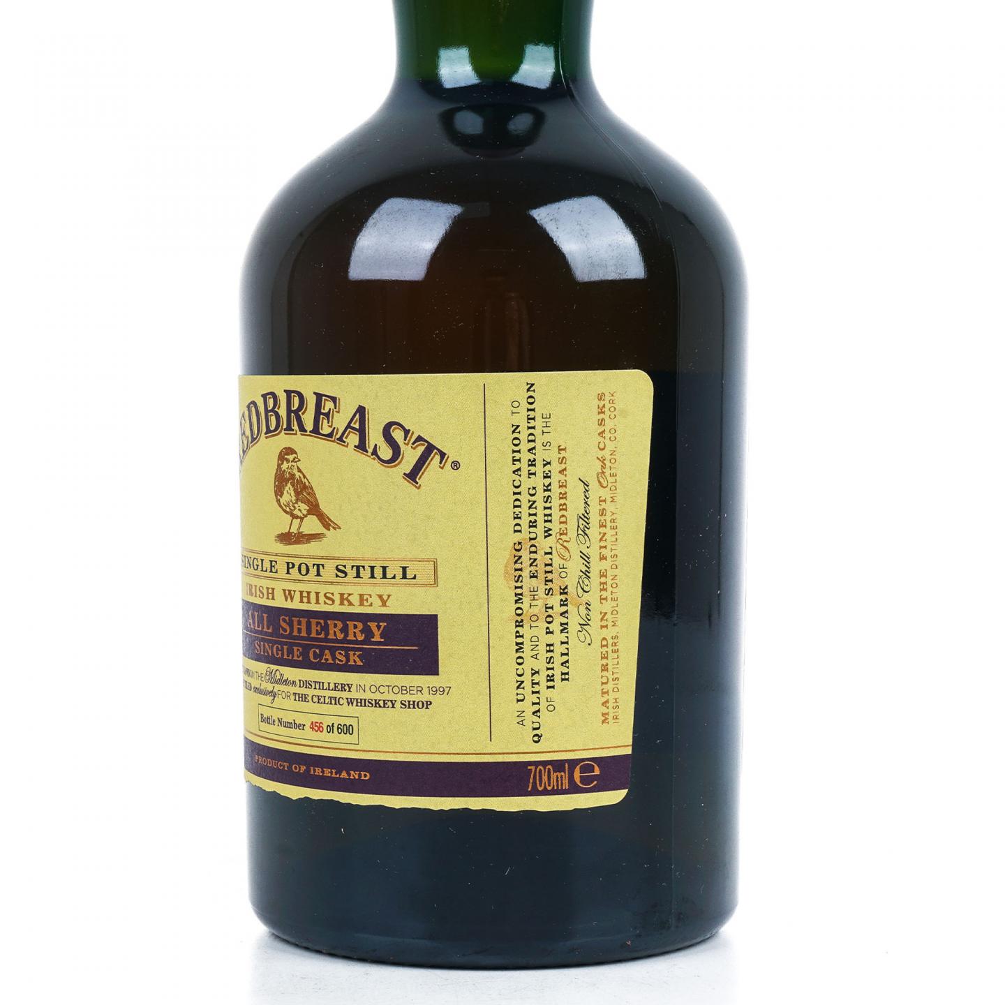 Redbreast 知更鸟 1997 雪莉单桶