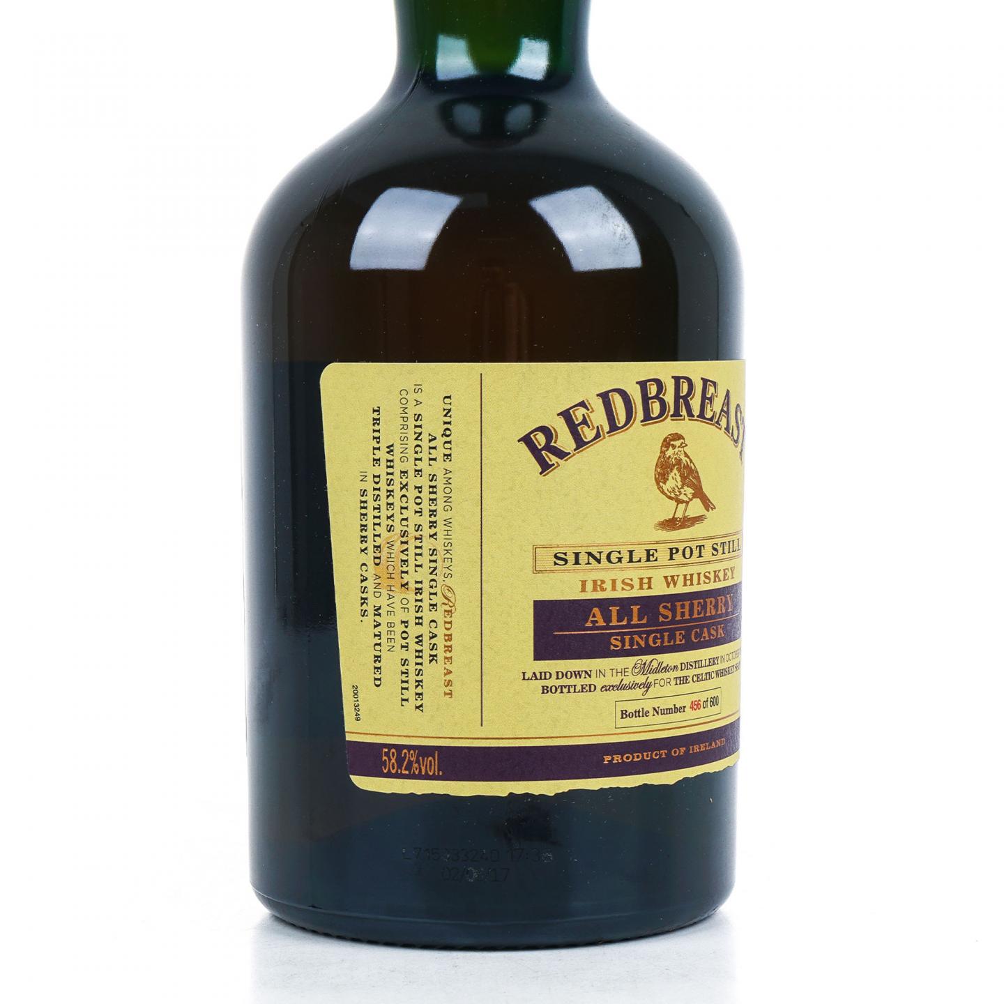 Redbreast 知更鸟 1997 雪莉单桶