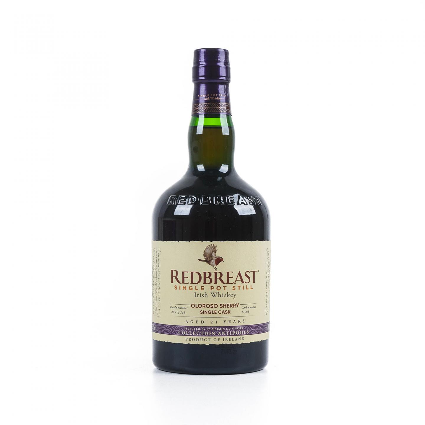 Redbreast 知更鸟 21年 2000 LMDW选桶