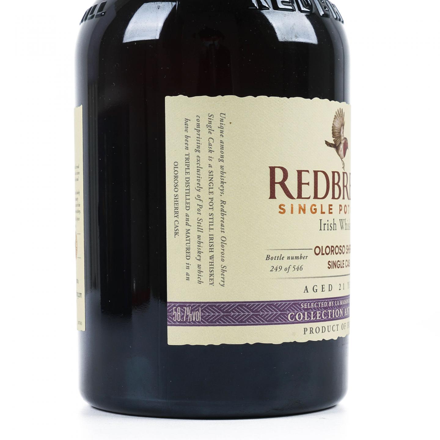Redbreast 知更鸟 21年 2000 LMDW选桶