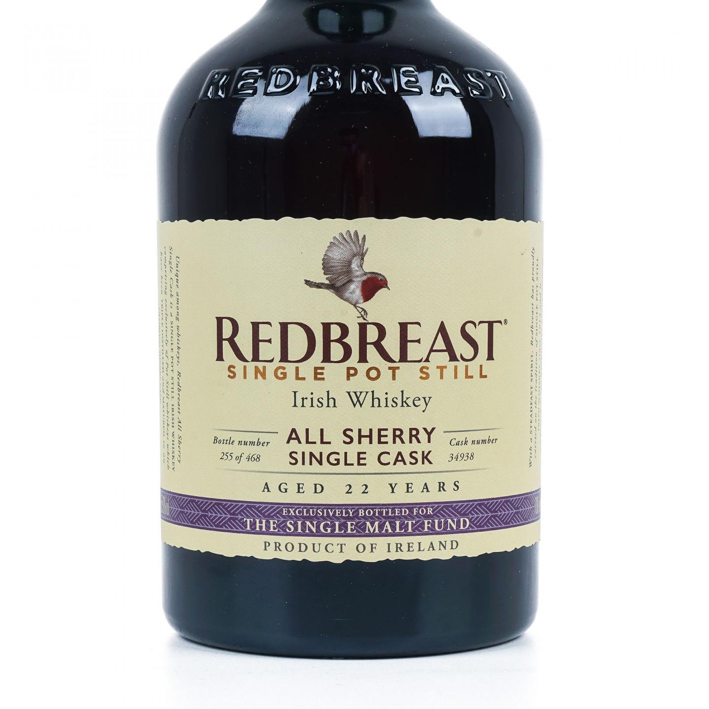 Redbreast 知更鸟 22年 1997 雪莉风味桶