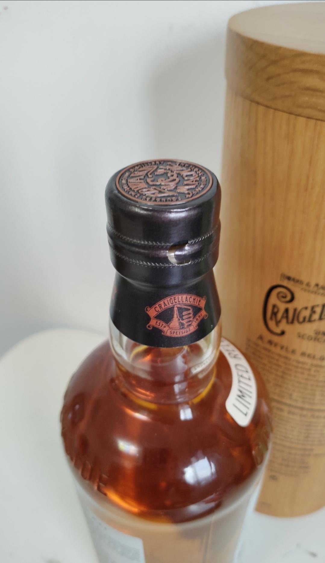 克莱嘉赫 Craigellachie 33 (1983-2017 Small Batch),首版,750毫升北美版本