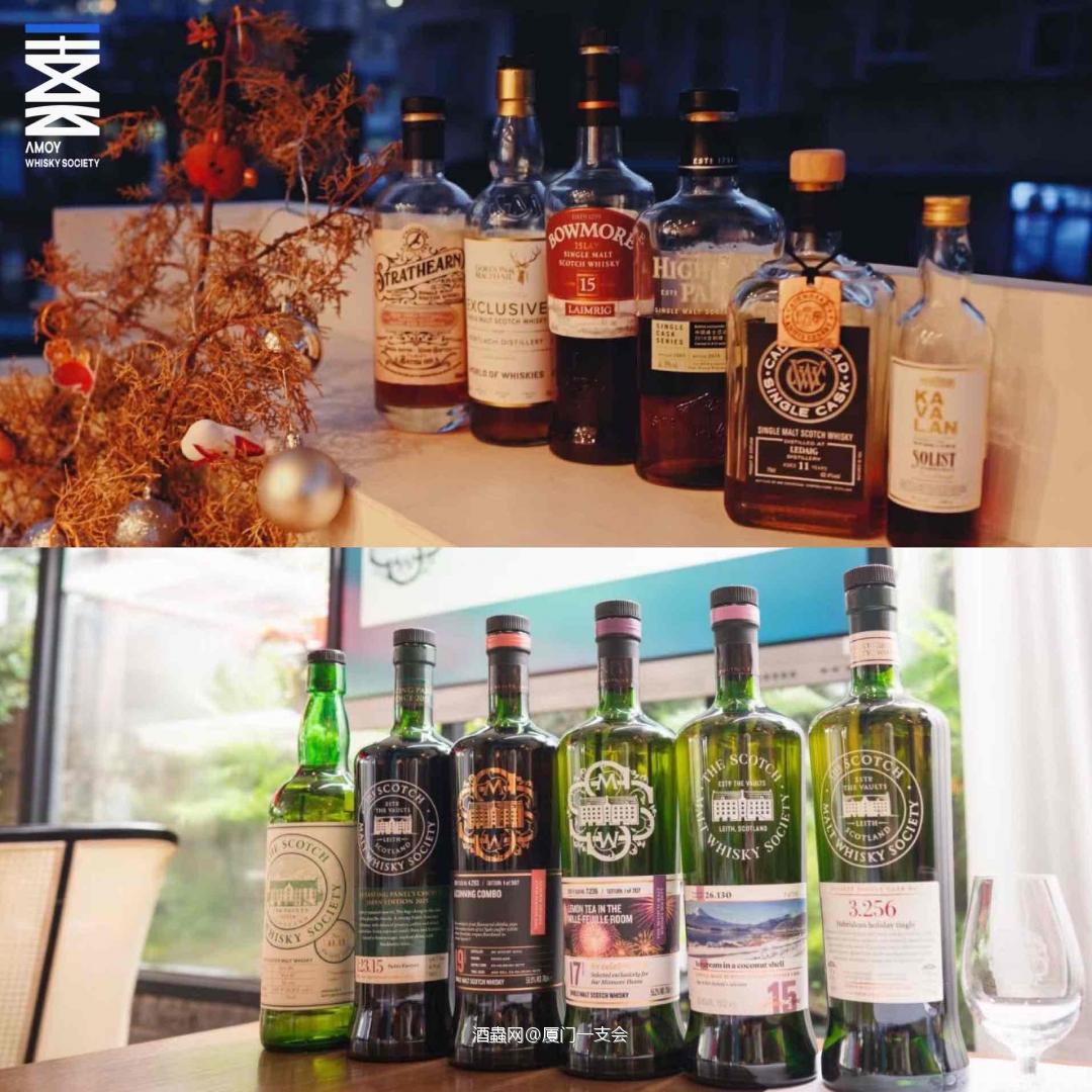 不知不觉厦门一支会已经成立一周年了，感谢各位酒鬼的分享与支持，让大家可以相聚于厦门在短短一年时间里一起品鉴如此之多的精彩酒款！！！这一年在大家的支持下，我们举办了20+大大小小的品鉴活动，从最开始的一支会分享，到后来威士忌主题的垂直品鉴，再到品牌方的深入讲解分享以及盲品评分活动，在大家举杯共饮中不断精进，旨在为各位群友带来一场场有趣且有深度的品鉴活动。期待明年与更多威士忌爱好者一起分享好酒