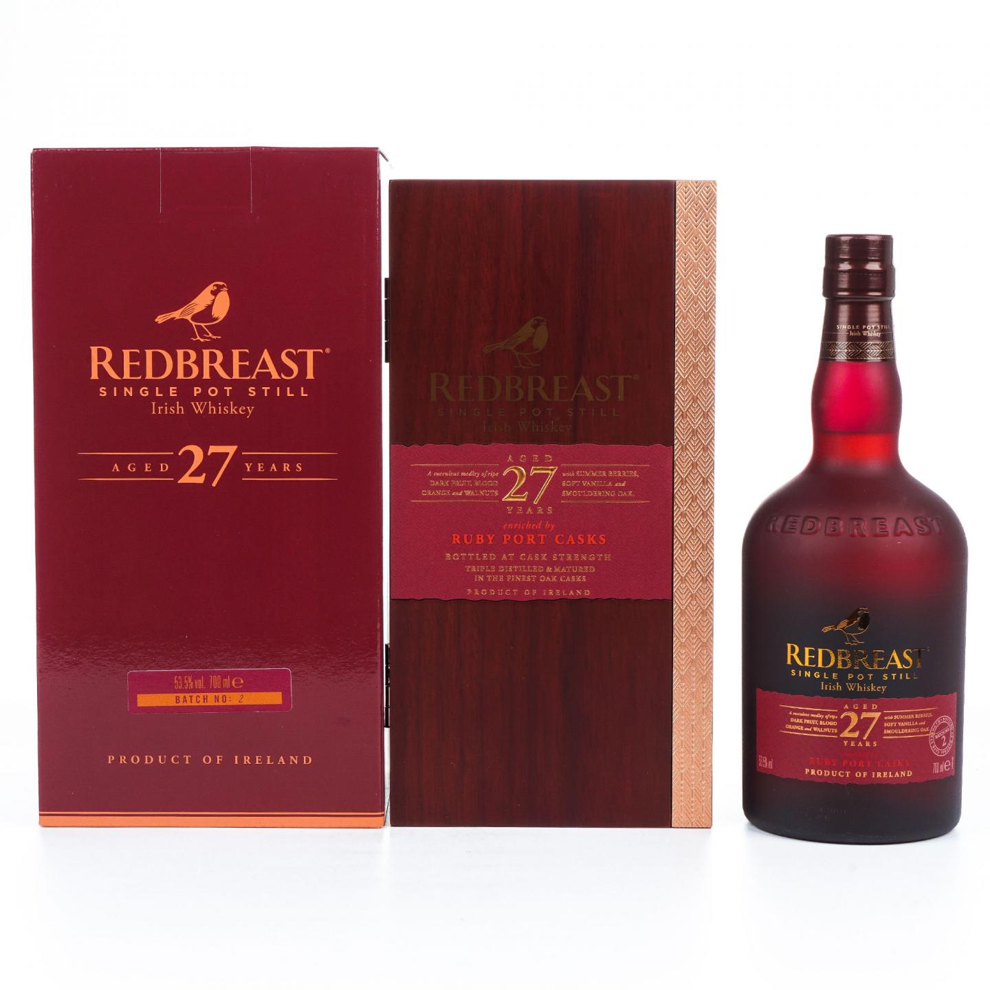 Redbreast 知更鸟 27年 第二版
