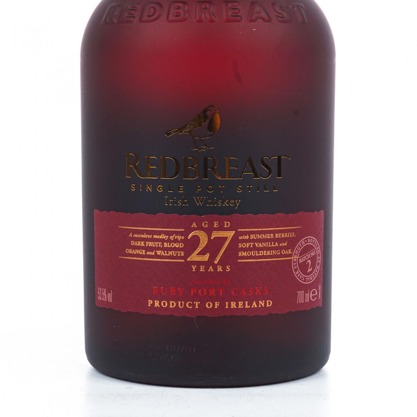 Redbreast 知更鸟 27年 第二版