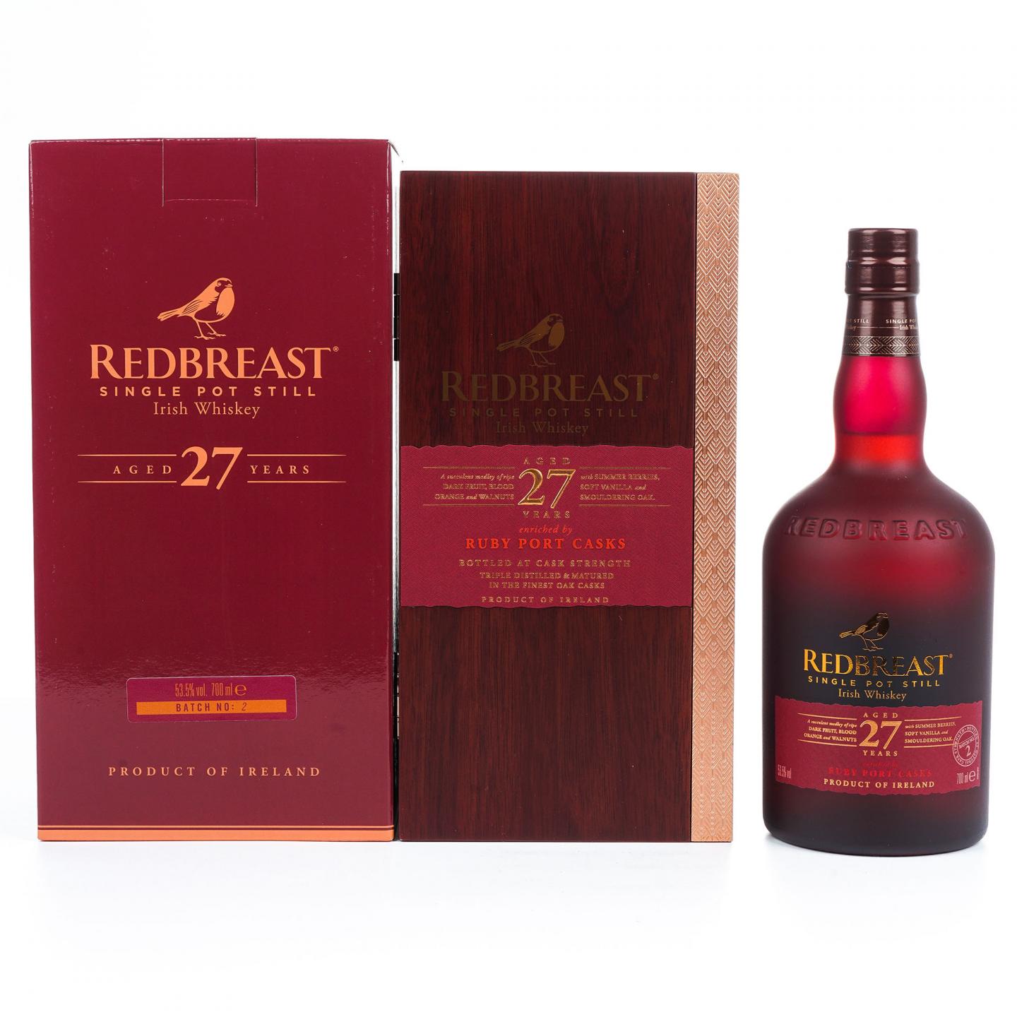 Redbreast 知更鸟 27年 第二版 53.5%
