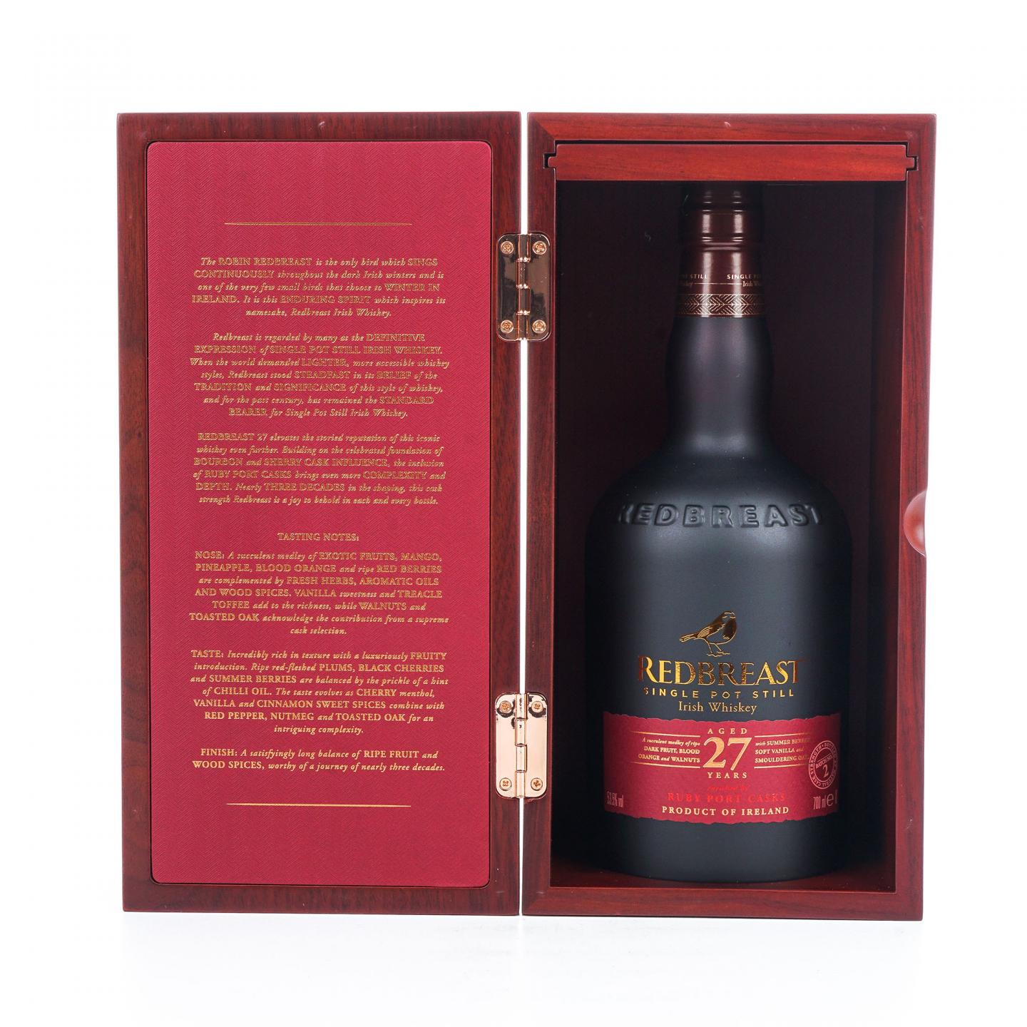 Redbreast 知更鸟 27年 第二版 53.5%