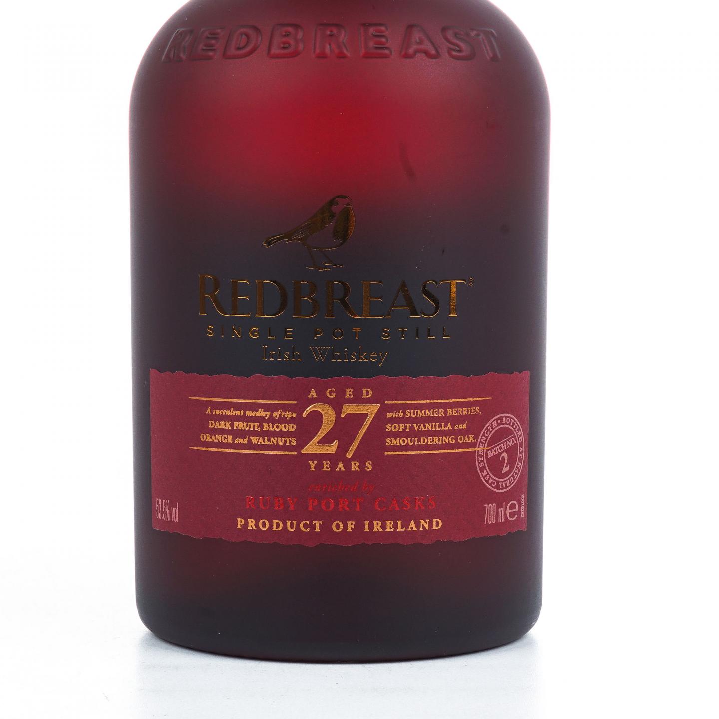 Redbreast 知更鸟 27年 第二版 53.5%