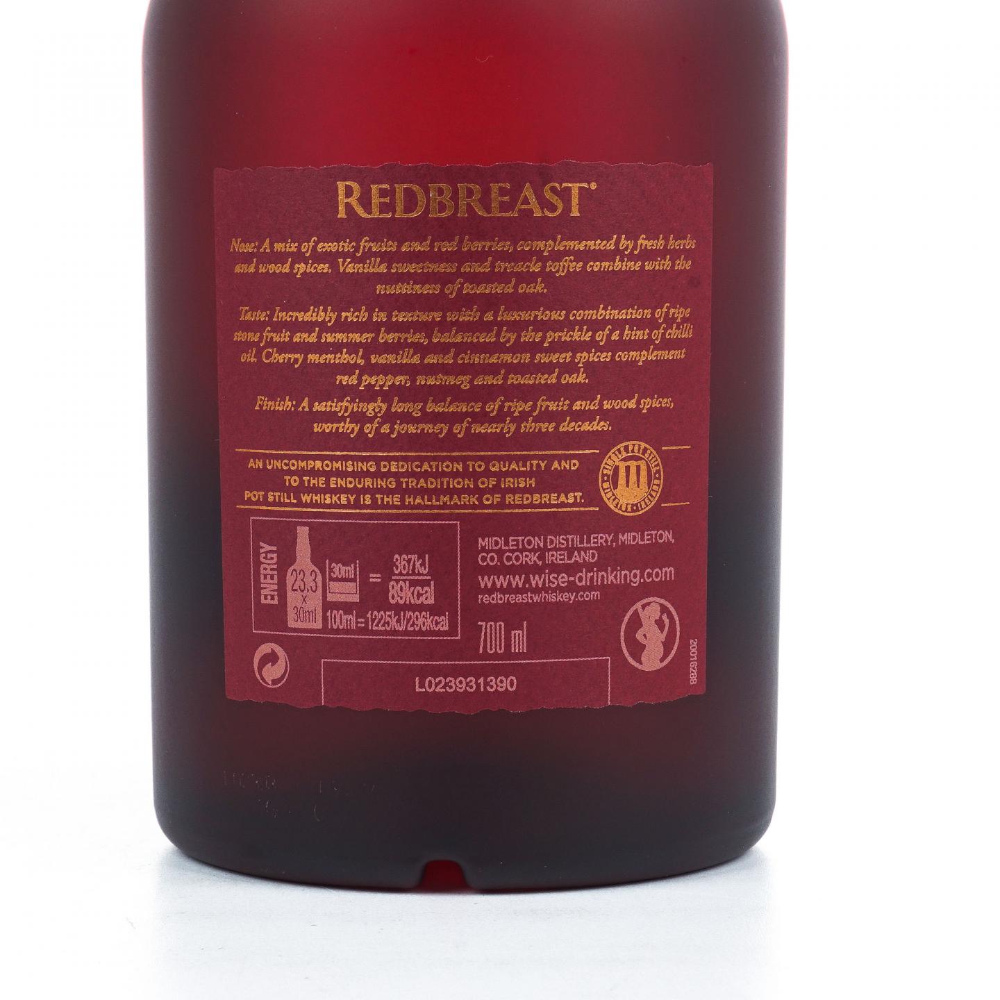 Redbreast 知更鸟 27年 第二版 53.5%