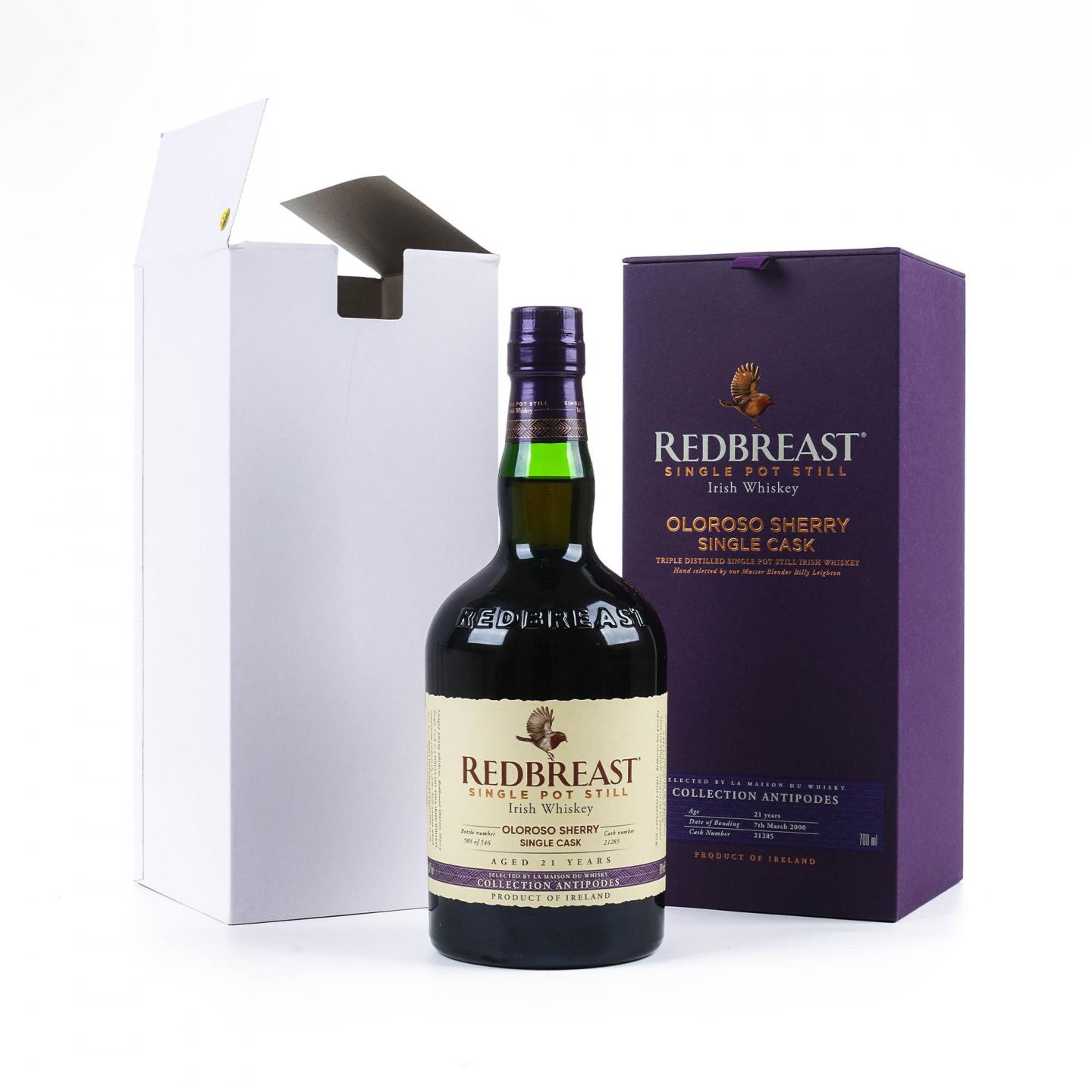 Redbreast 知更鸟 21年 2000 LMDW选桶
