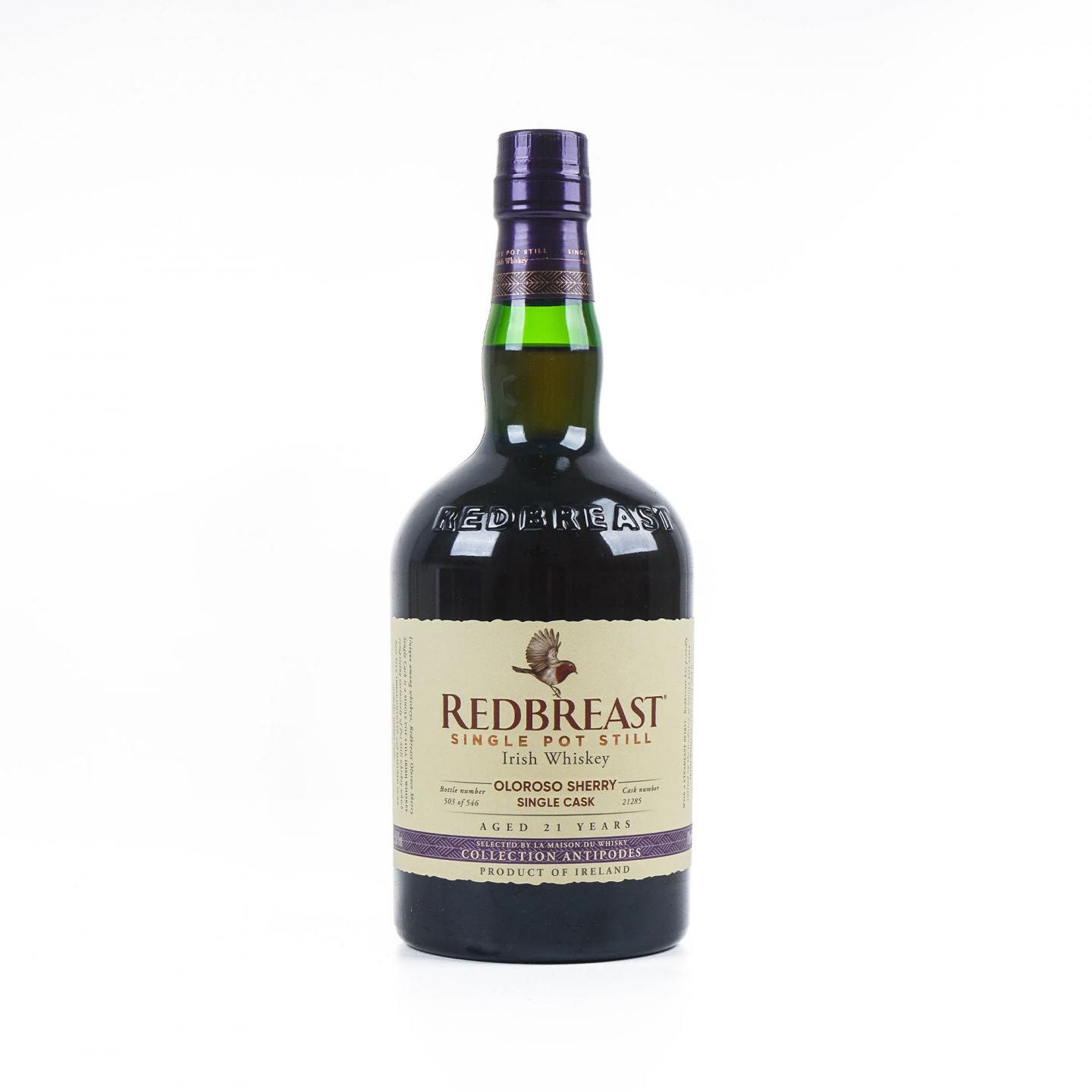 Redbreast 知更鸟 21年 2000 LMDW选桶