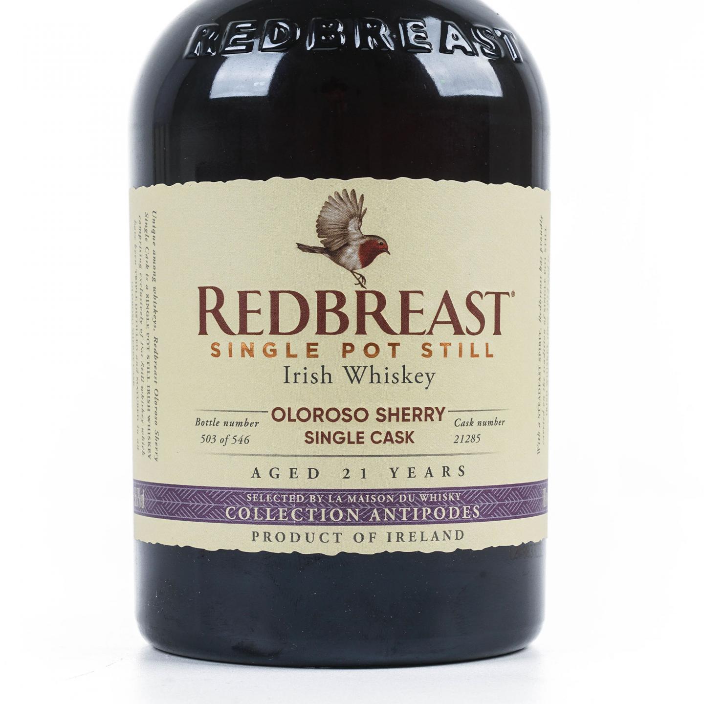 Redbreast 知更鸟 21年 2000 LMDW选桶