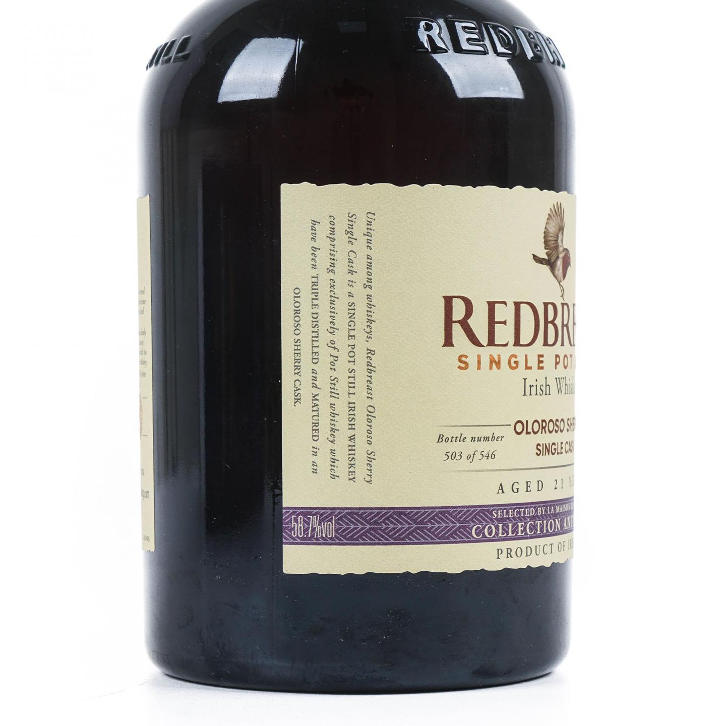 Redbreast 知更鸟 21年 2000 LMDW选桶