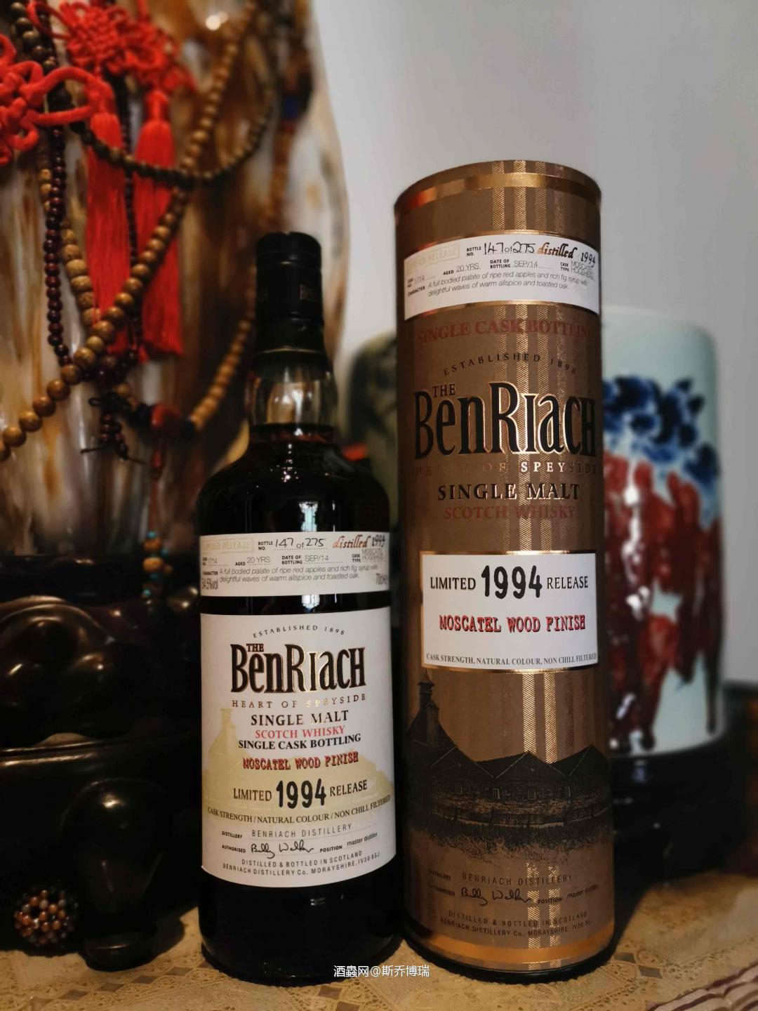 今日展示：本利亚克 1994 moscatel wood