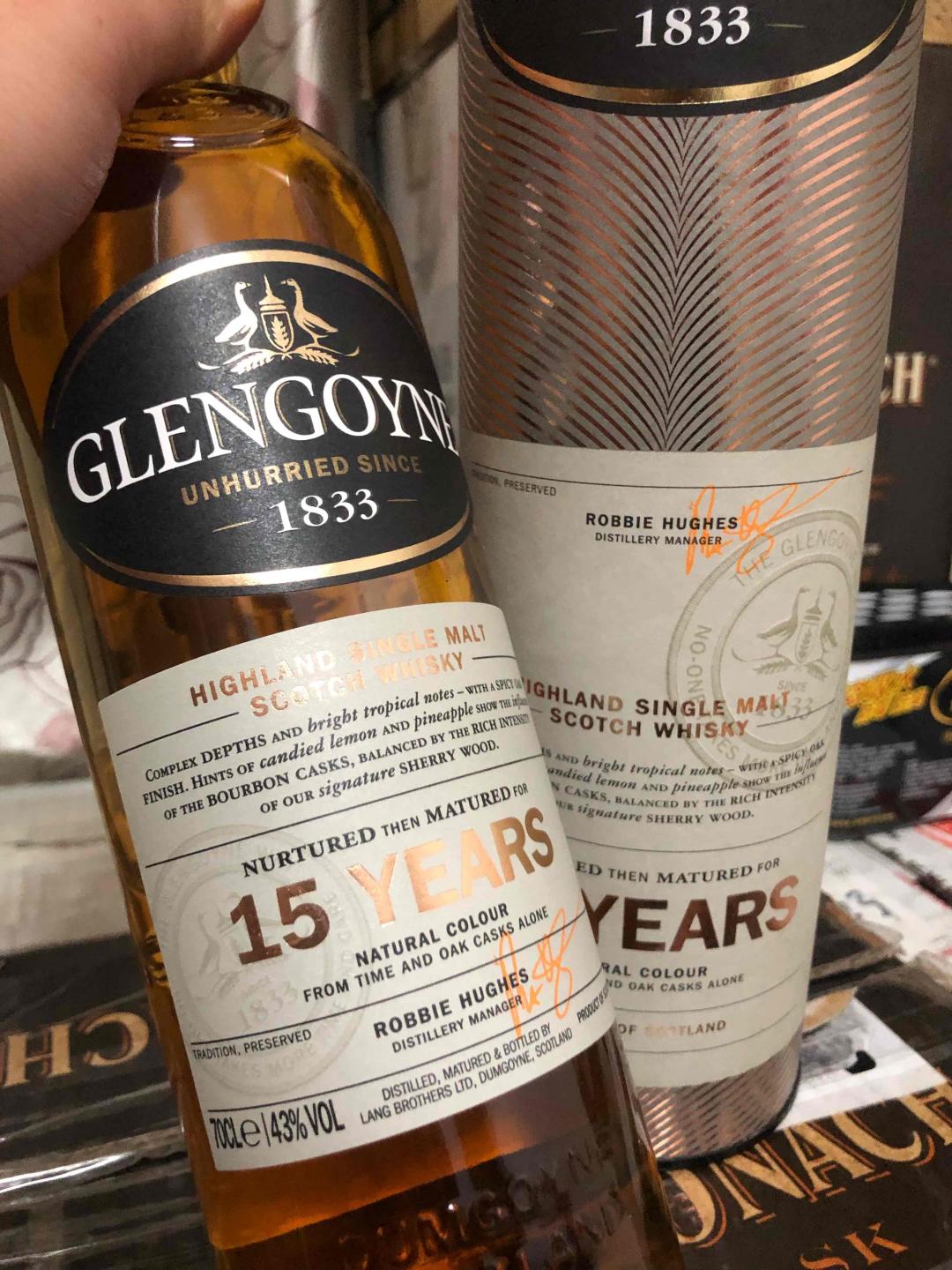 格兰哥尼15年 绝版停产老酒 使用黄金诺言大麦