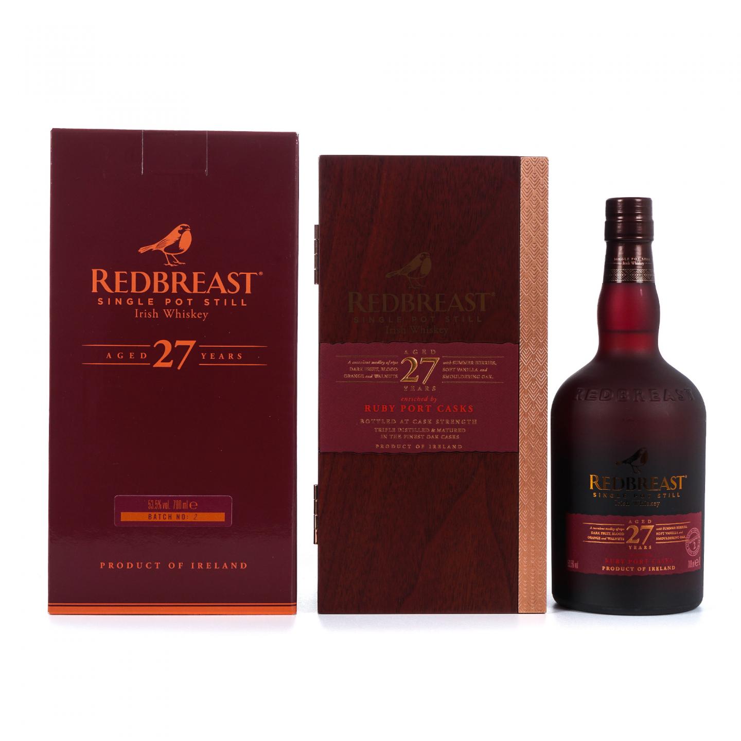 Redbreast 知更鸟 27年 第二版