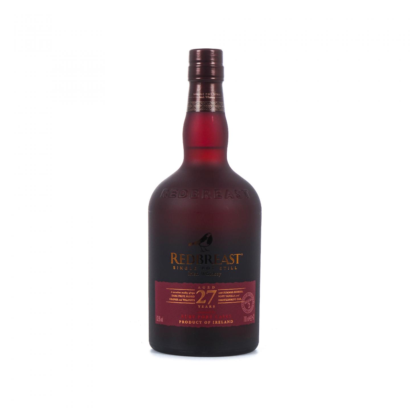 Redbreast 知更鸟 27年 第二版