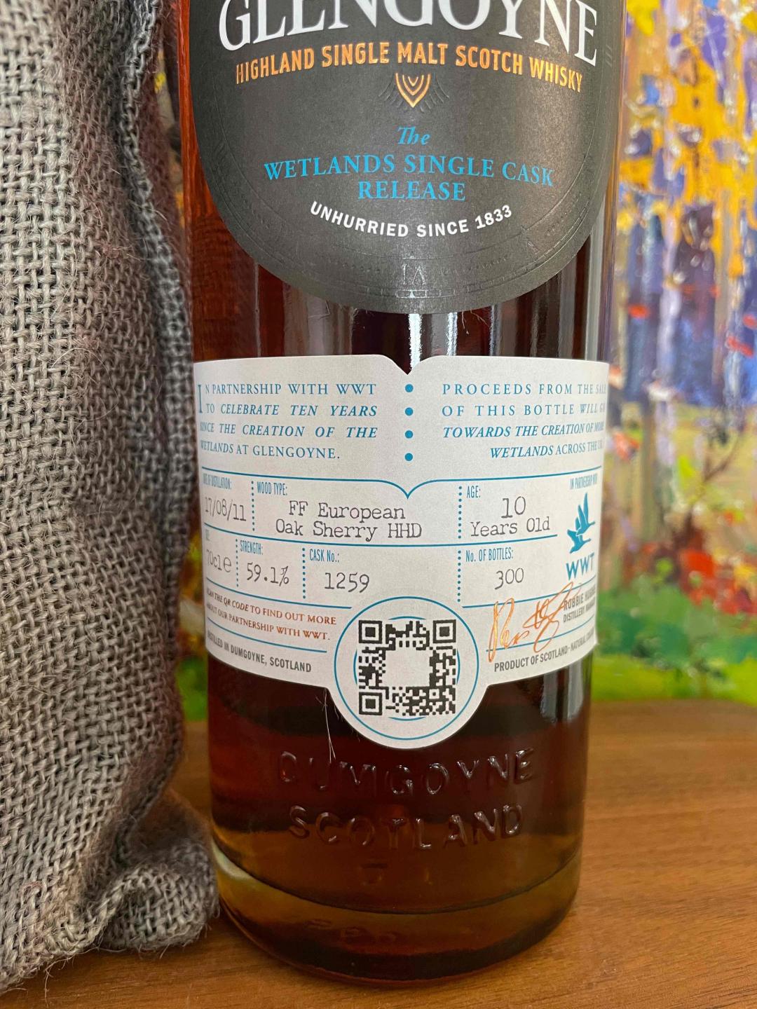 格兰哥尼 10年 雪莉单桶 1259桶 初填雪莉 手工装瓶 wb评分 90.7高分 销量300瓶 非常稀少