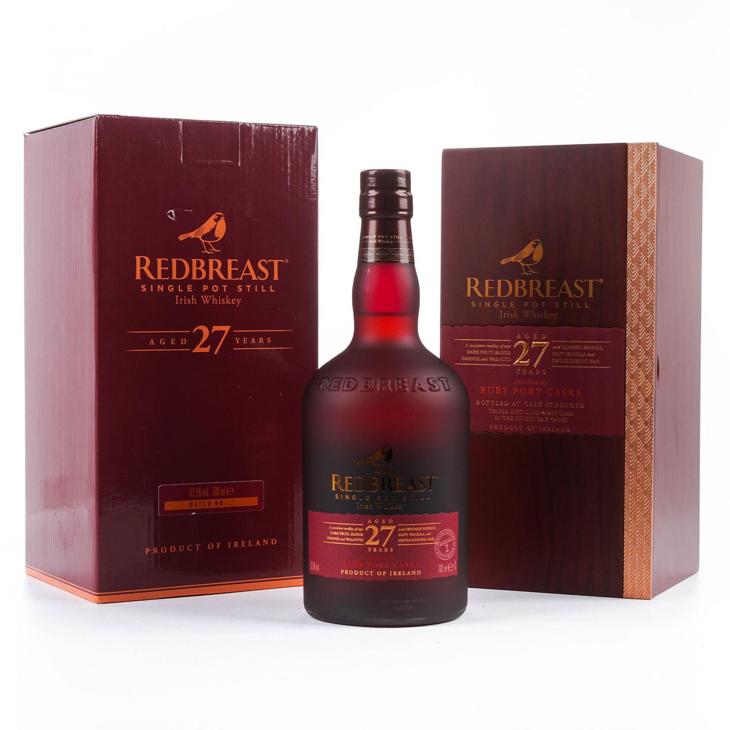 Redbreast 知更鸟 27年 第二版 53.5%