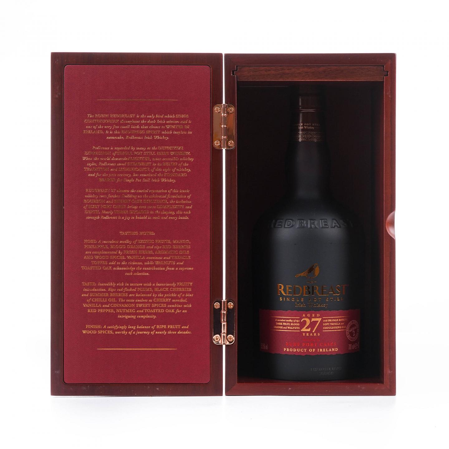 Redbreast 知更鸟 27年 第二版 53.5%