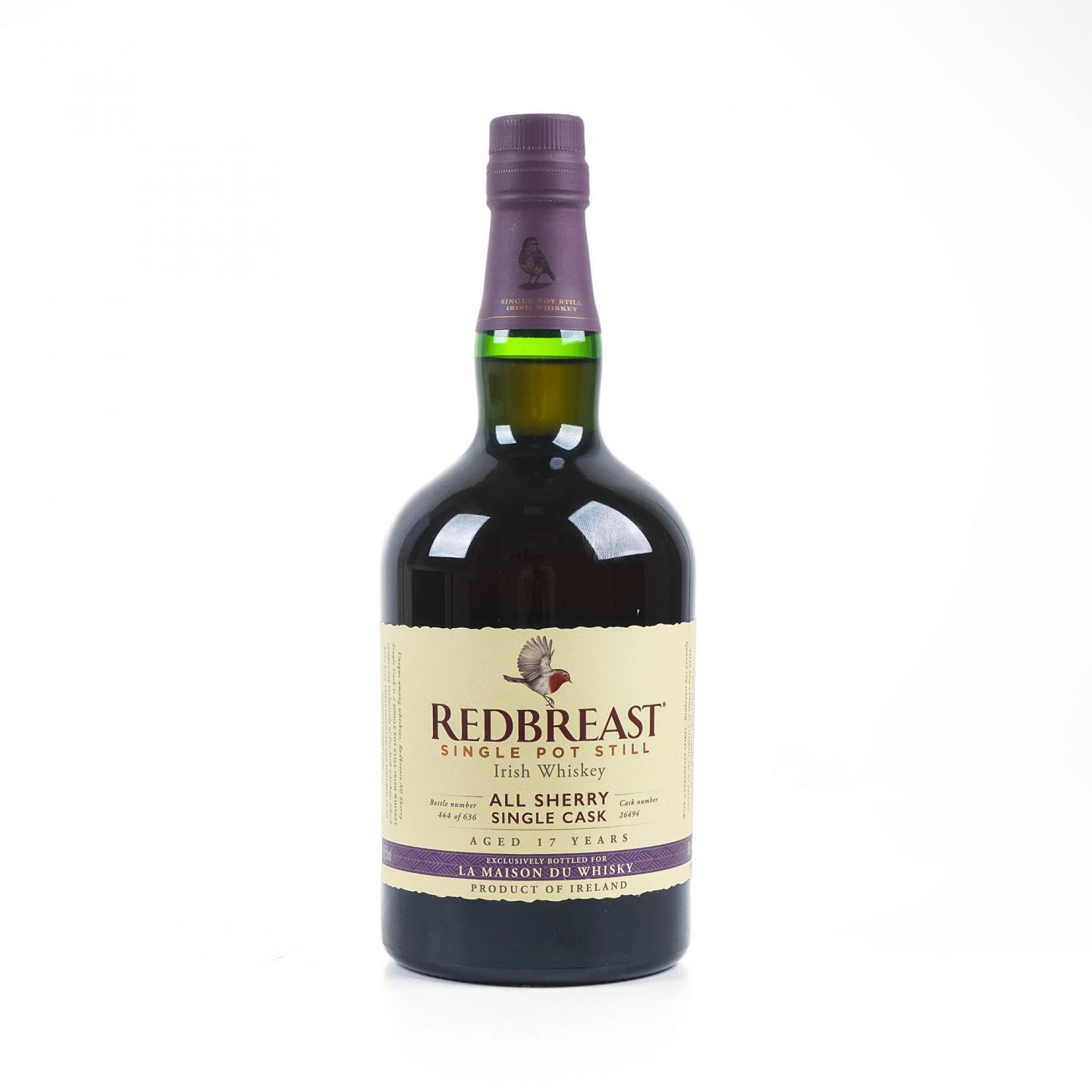 Redbreast 知更鸟 17年 2001 LMDW限定