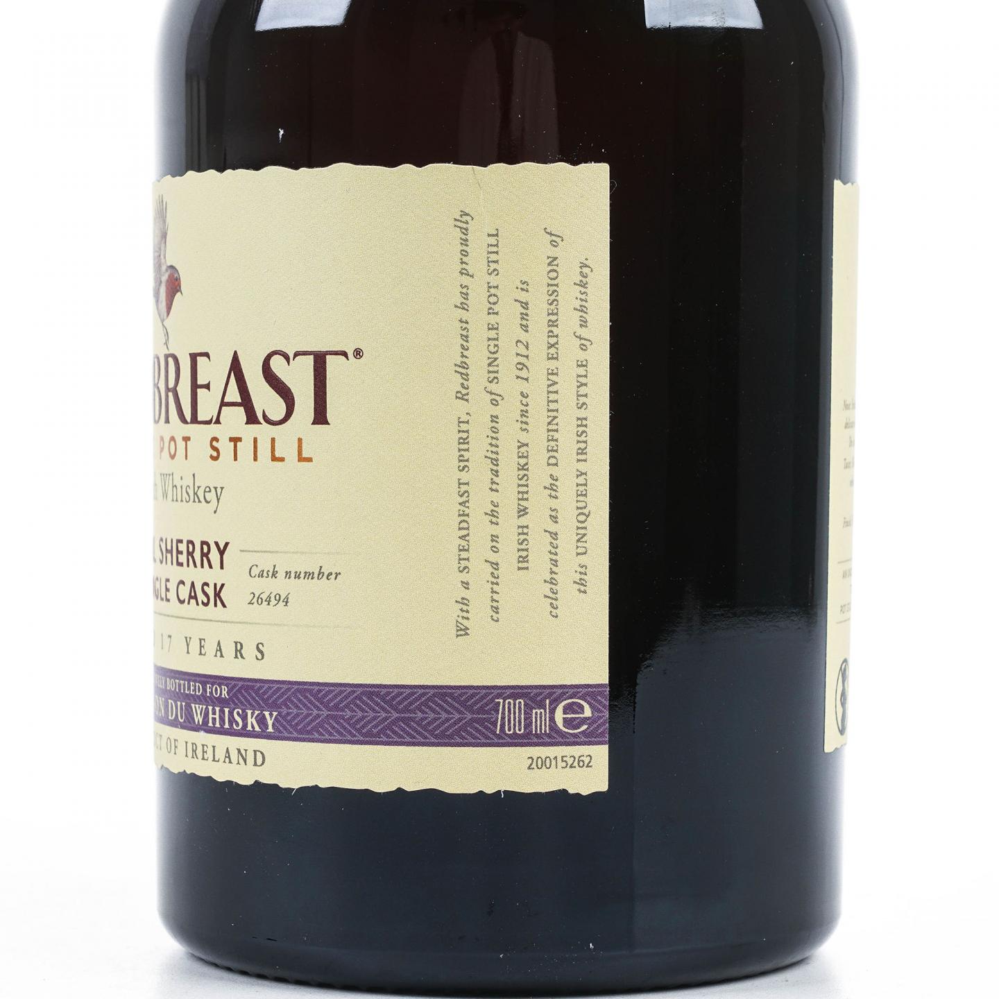 Redbreast 知更鸟 17年 2001 LMDW限定