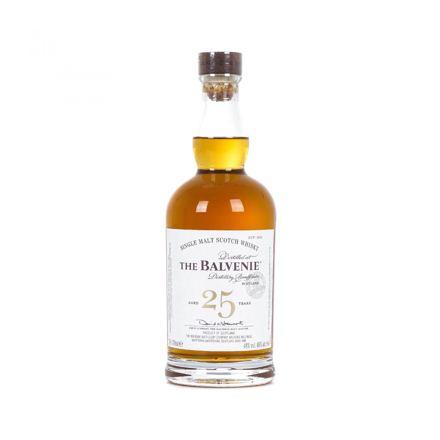 Balvenie 百富 25年 圆筒礼盒 48%