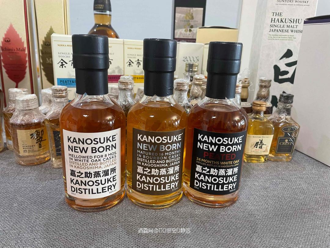 日本鹿儿岛，嘉之助蒸溜所，初期原酒，2018.2019.2020