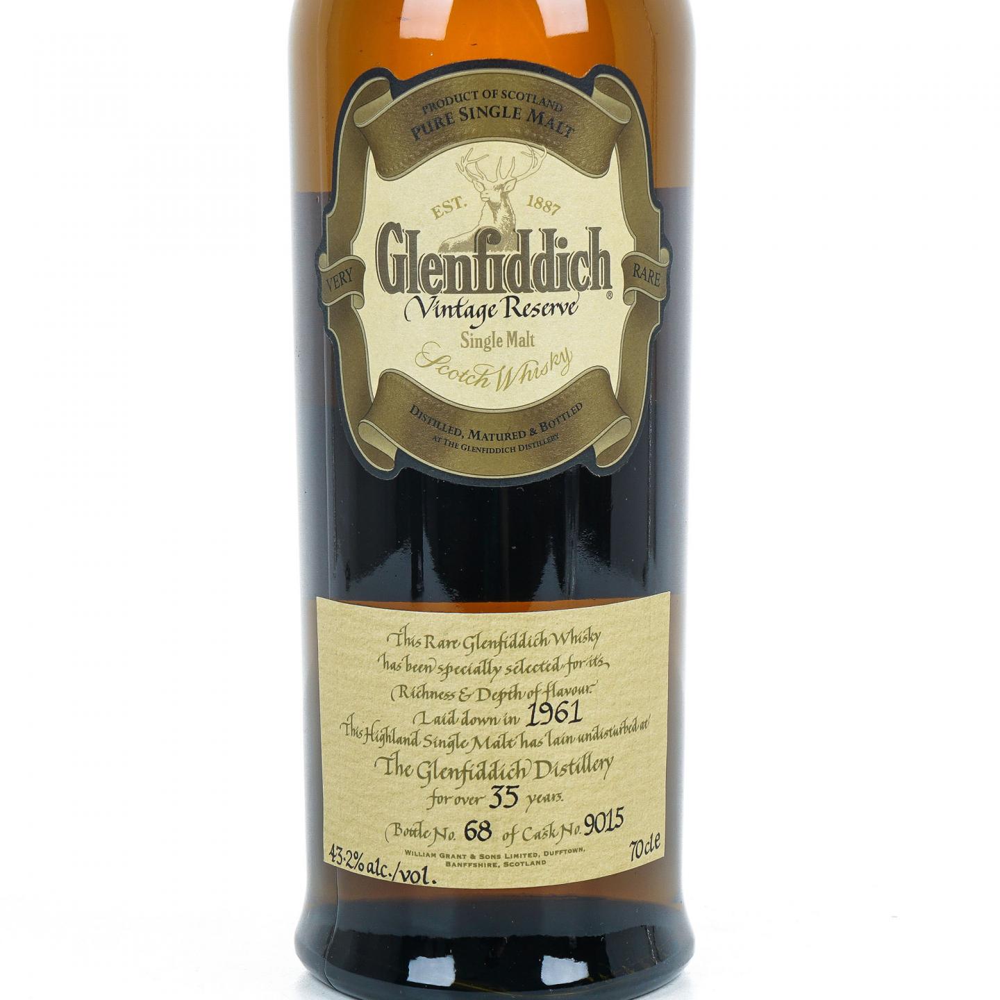 Glenfiddich 格兰菲迪 35年 1961-2000 #9015