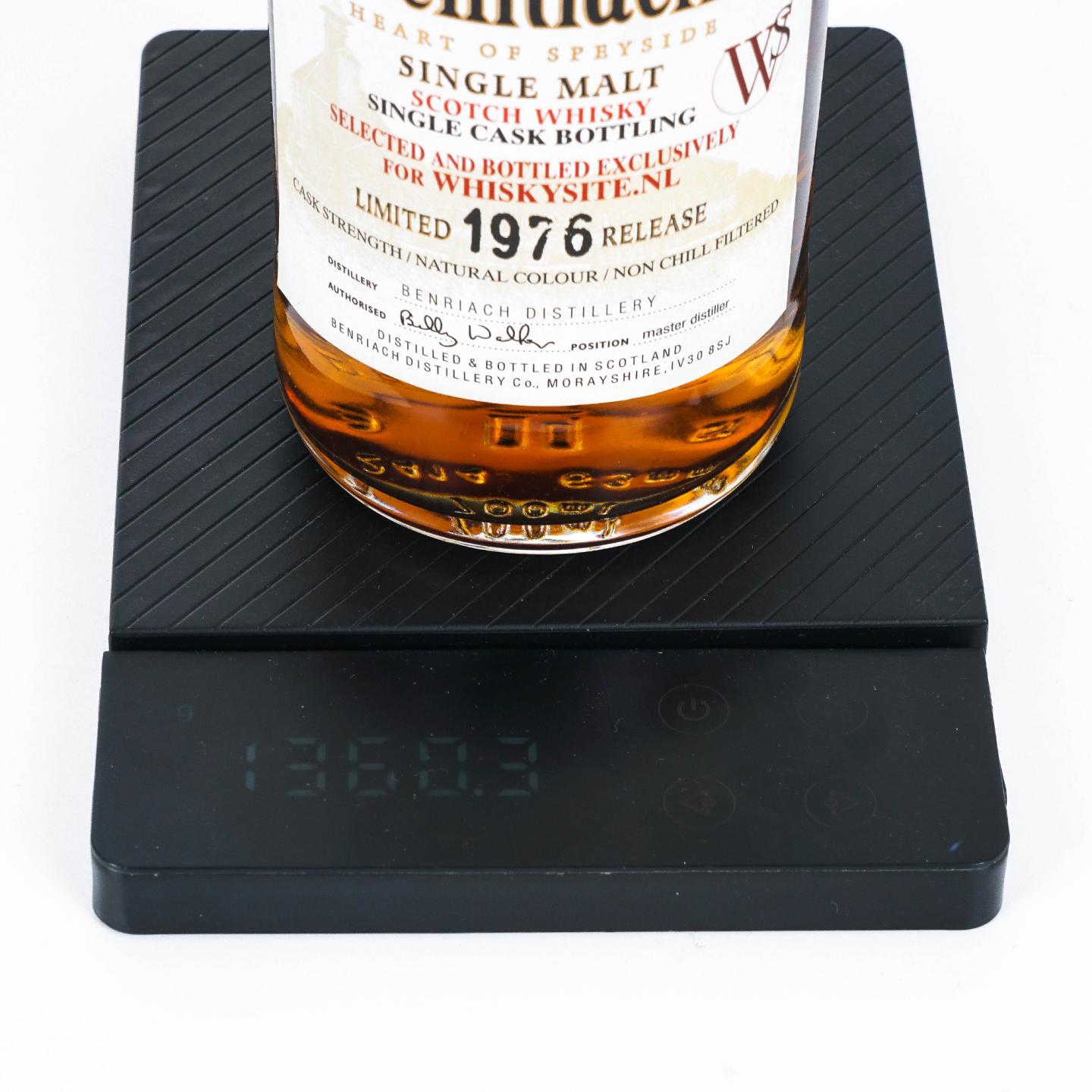 BenRiach 本利亚克 36年 单桶#3012 酿酒大师Billy Walker选桶