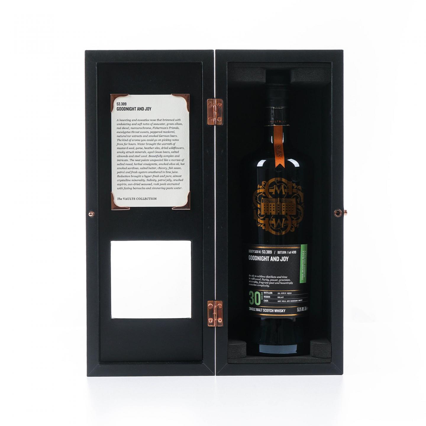 SMWS 53.389 卡尔里拉30年1991 初填雪莉桶_大拍-酒虫网
