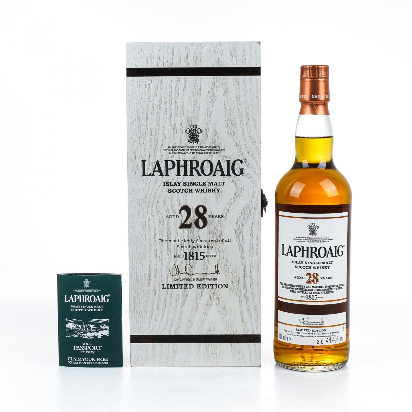 Laphroaig 拉弗格28年2018限量版_大拍-酒虫网