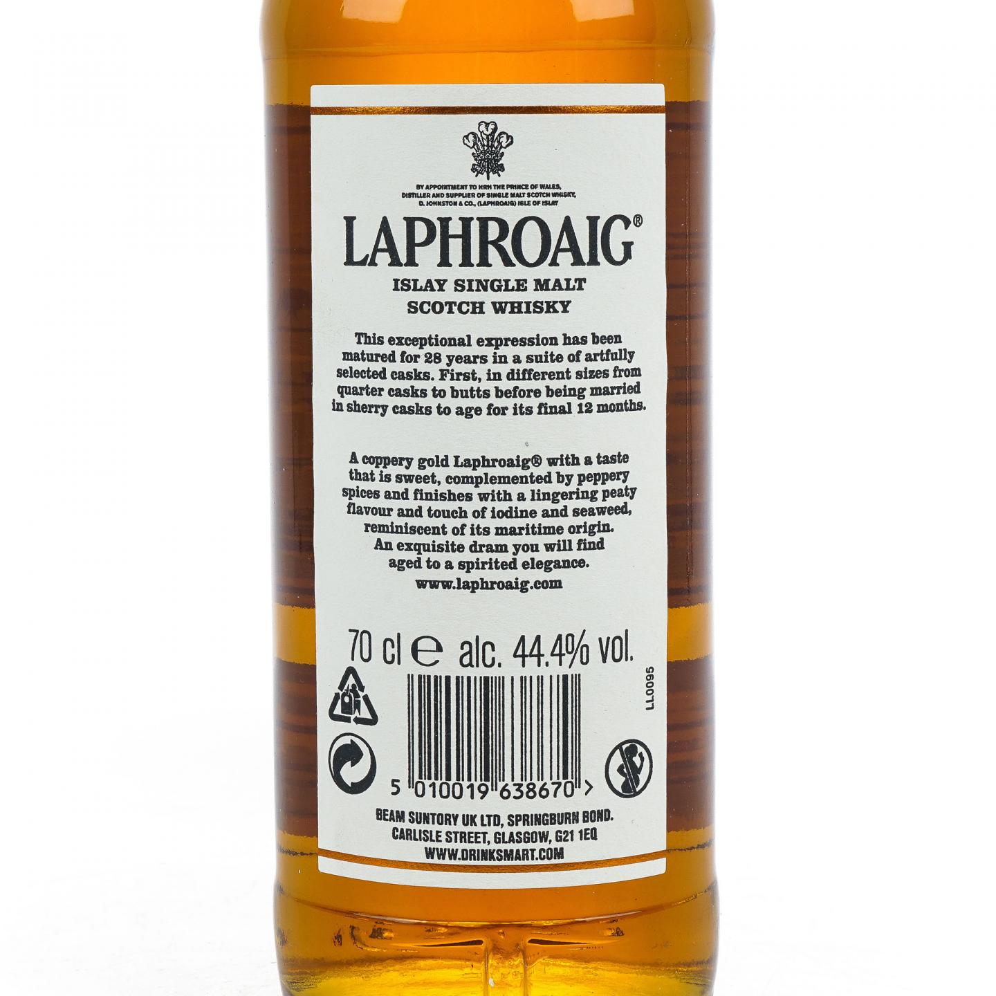 Laphroaig 拉弗格28年2018限量版_大拍-酒虫网