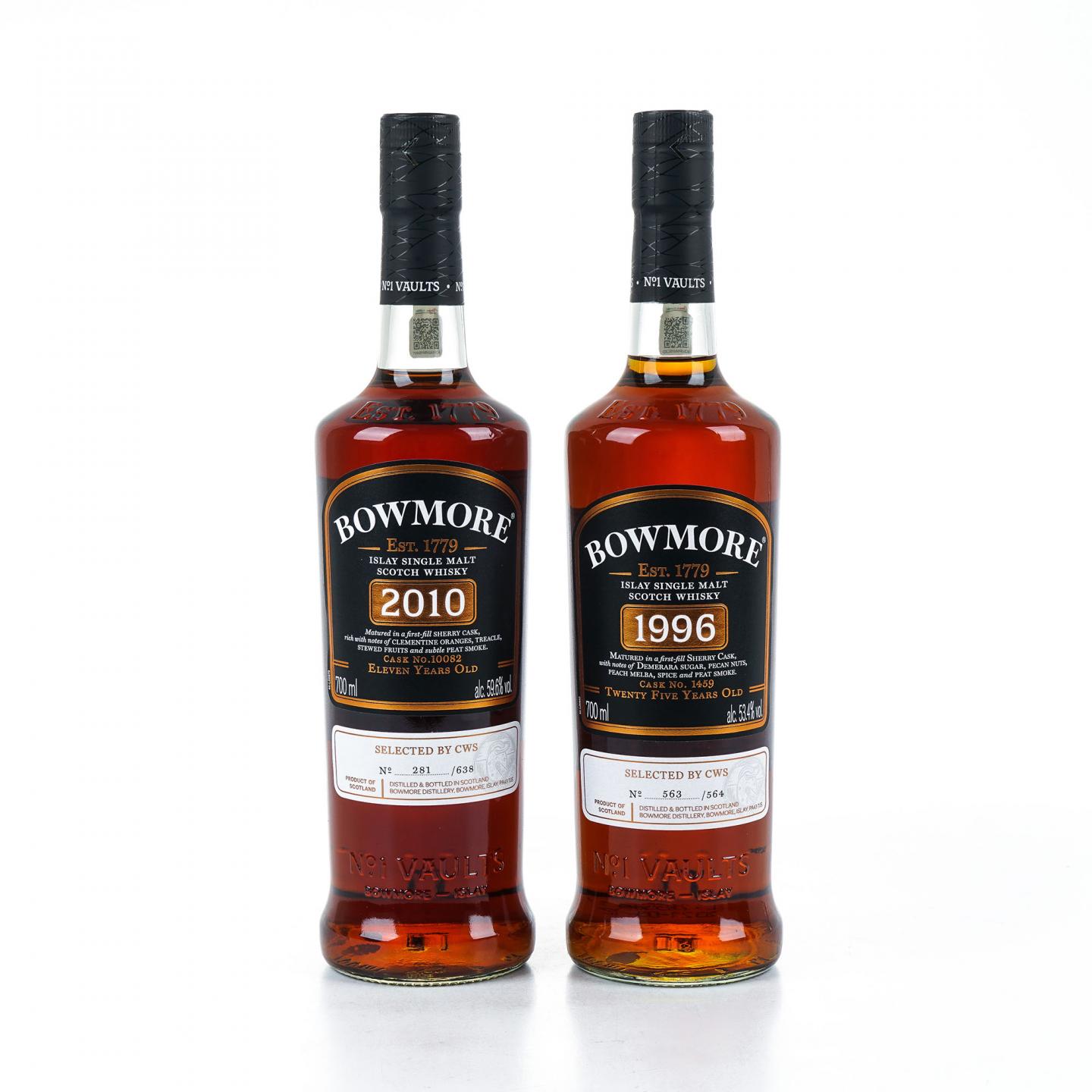 BOWMORE 波摩 11年/25年 CWS China 2支组