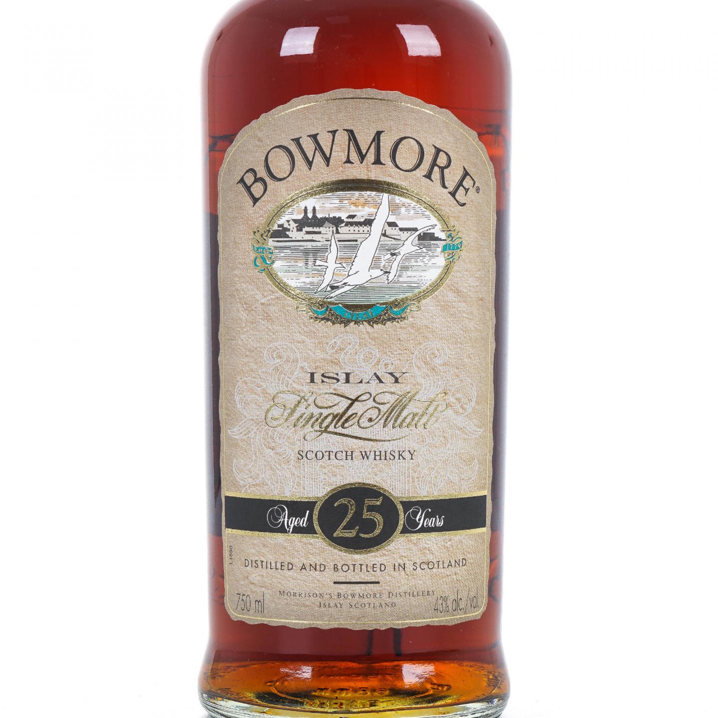 Bowmore 波摩 25年 海鸥标
