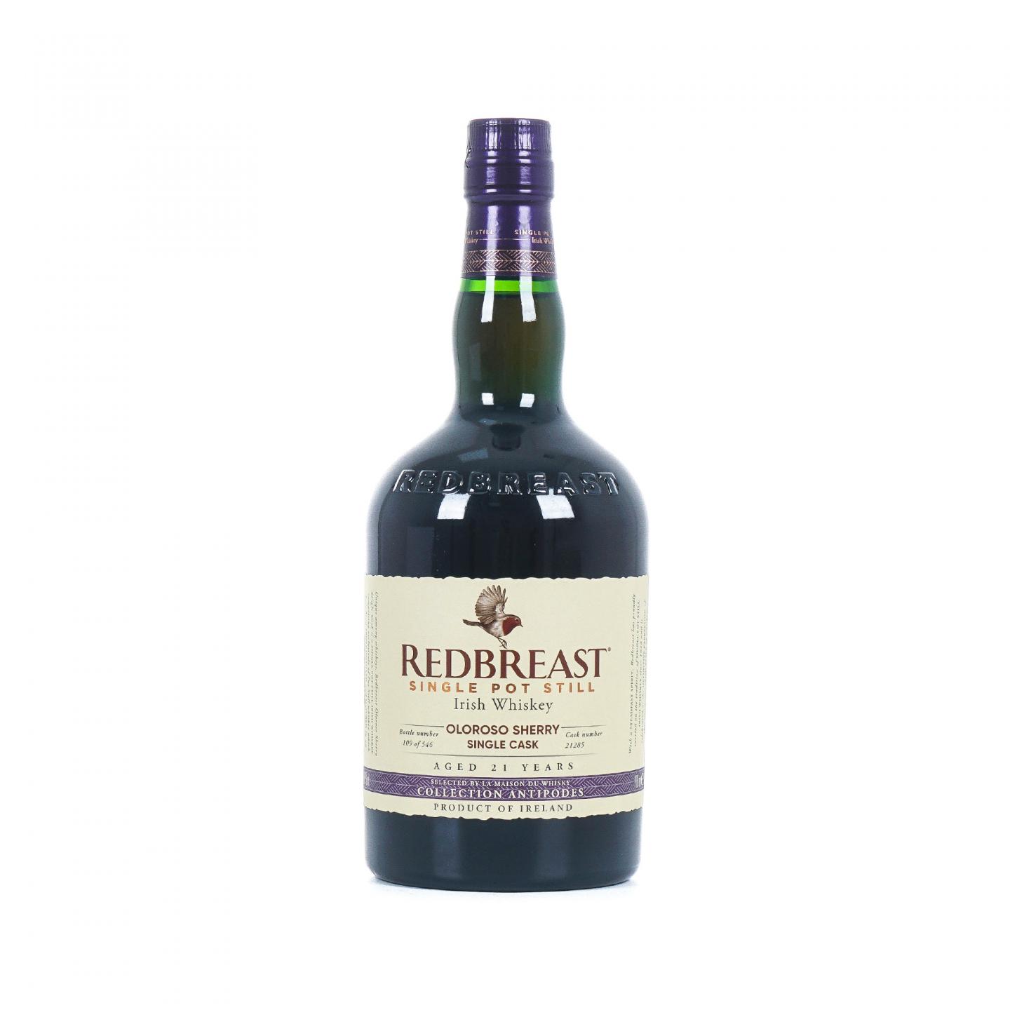 Redbreast 知更鸟 21年 2000 LMDW选桶