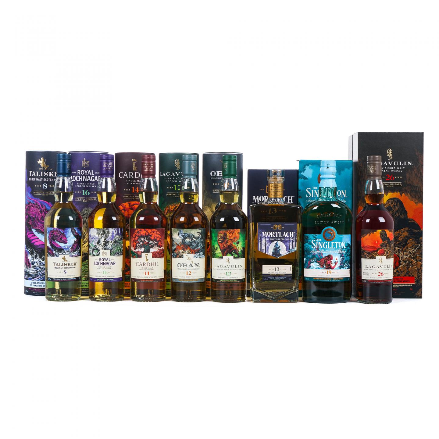 Diageo 帝亚吉欧 SR 2021全套 8瓶组