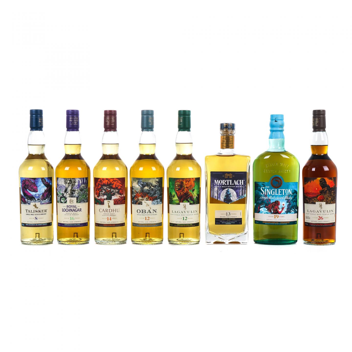 Diageo 帝亚吉欧 SR 2021全套 8瓶组