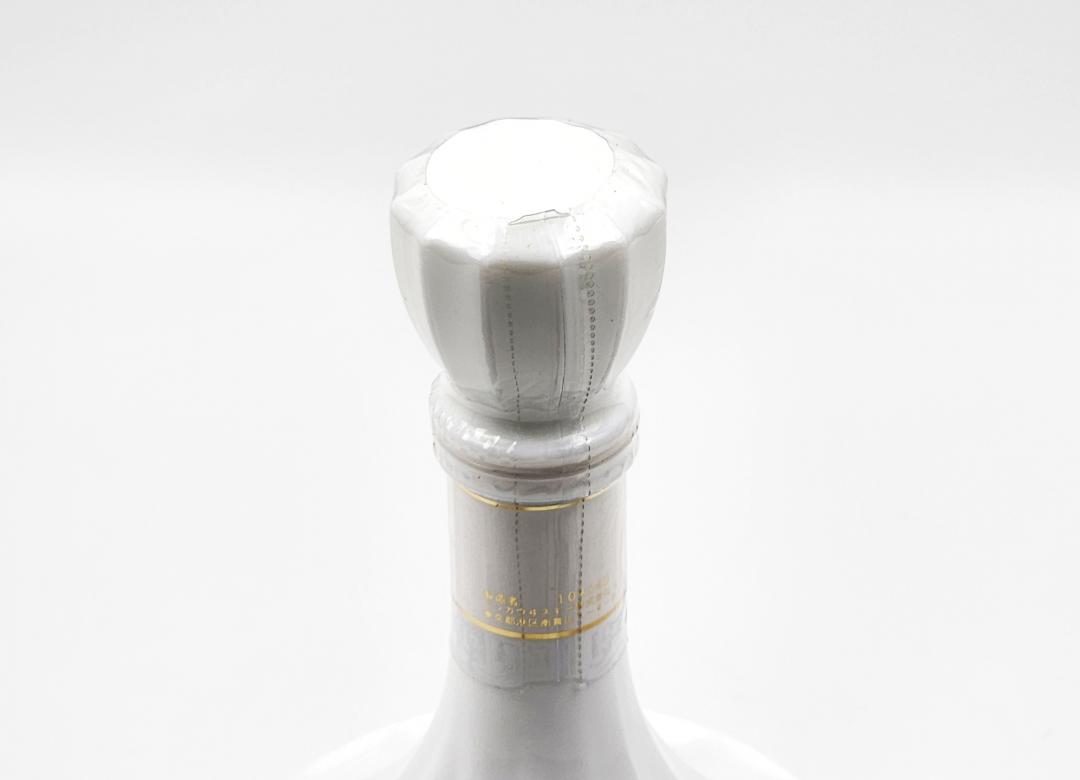 【东方陶瓷】80年代 Nikka 绝版「鹤17年」有田烧浮雕陶瓷瓶日本威士忌