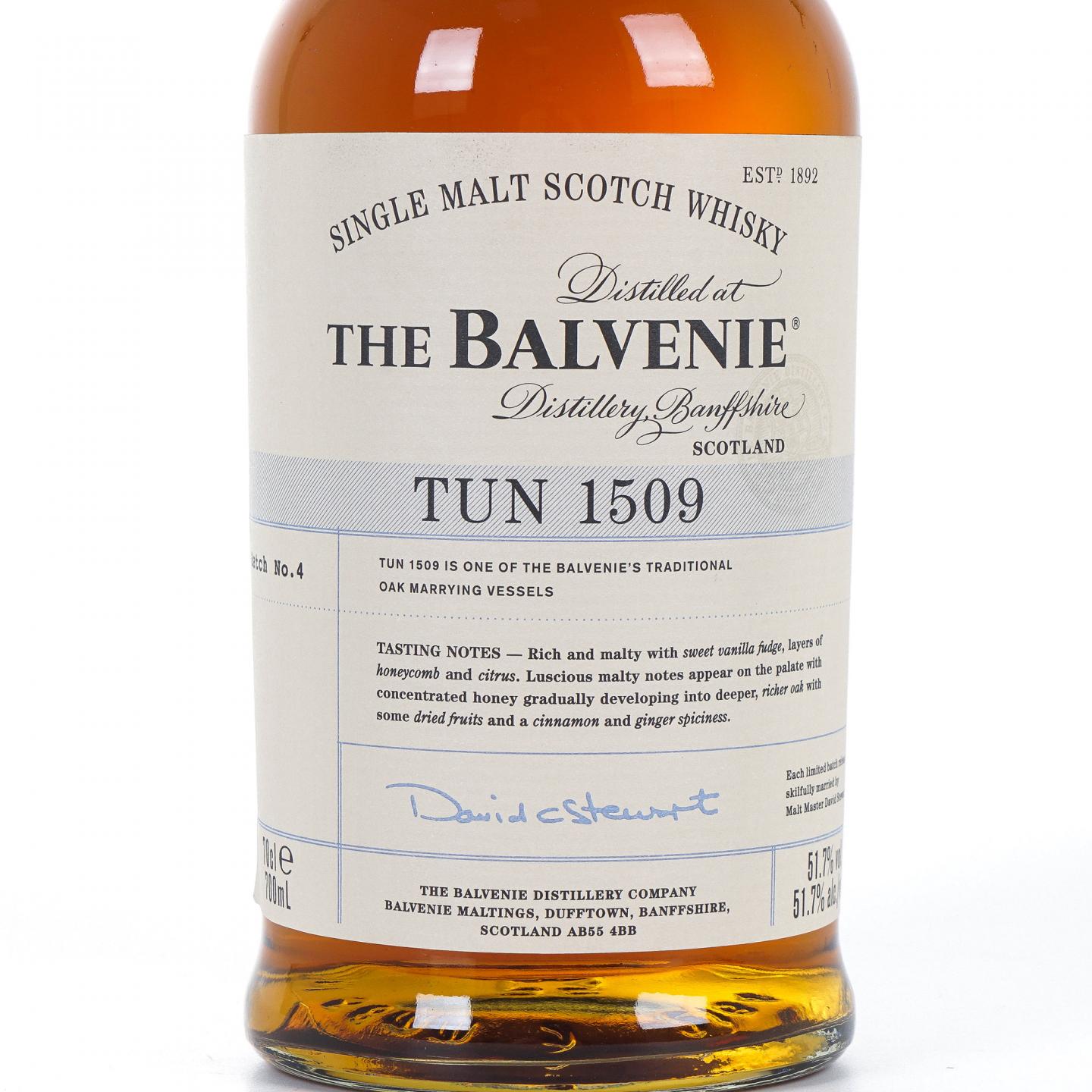 Balvenie 百富 TUN 1509 第4批次