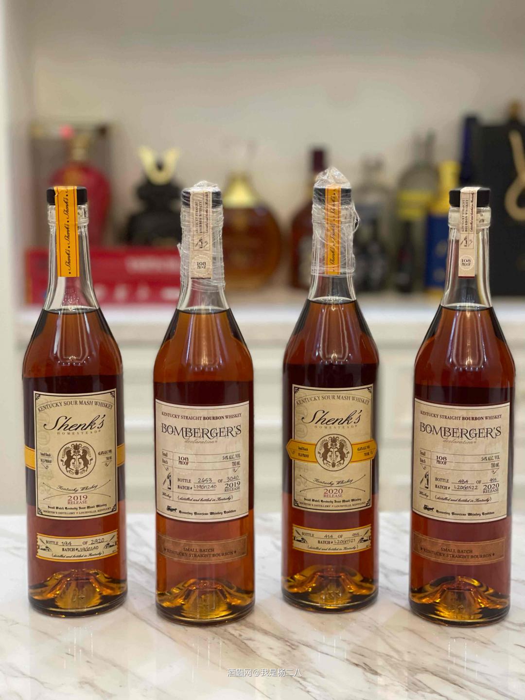 收藏的酩帝诗纪念版产品序列， 宝博诗和山柯， 看一看2019、2020的装瓶数，有点意思。