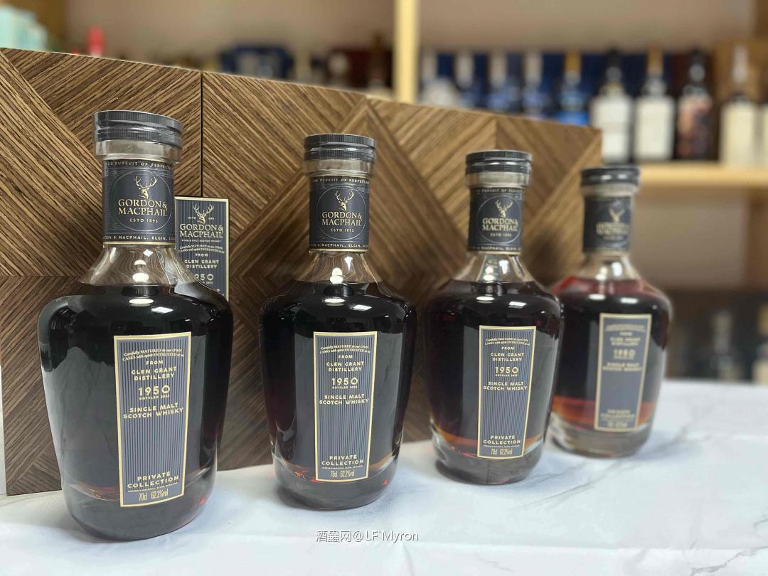 「GORDON&MACPHAIL 高登麦克菲尔装瓶 |GLEN GRANT 格兰冠1950 71年单桶」 这应该算国内绝无仅有了吧。