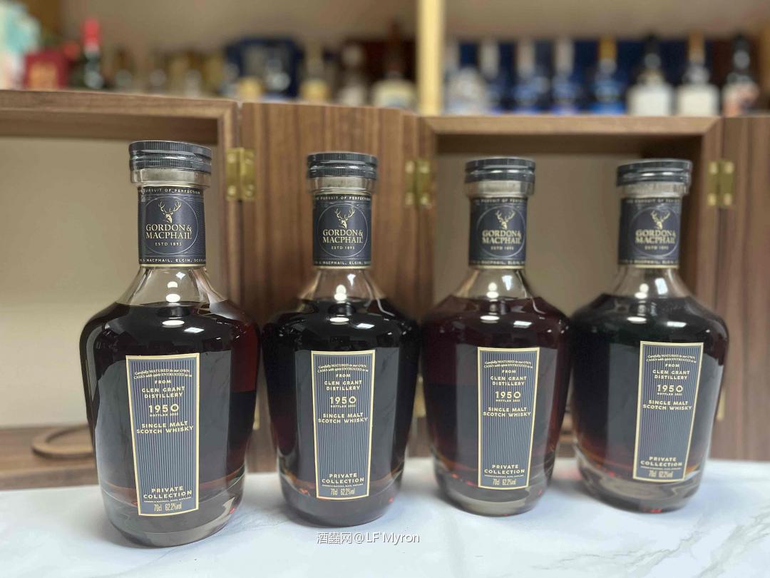 「GORDON&MACPHAIL 高登麦克菲尔装瓶 |GLEN GRANT 格兰冠1950 71年单桶」 这应该算国内绝无仅有了吧。