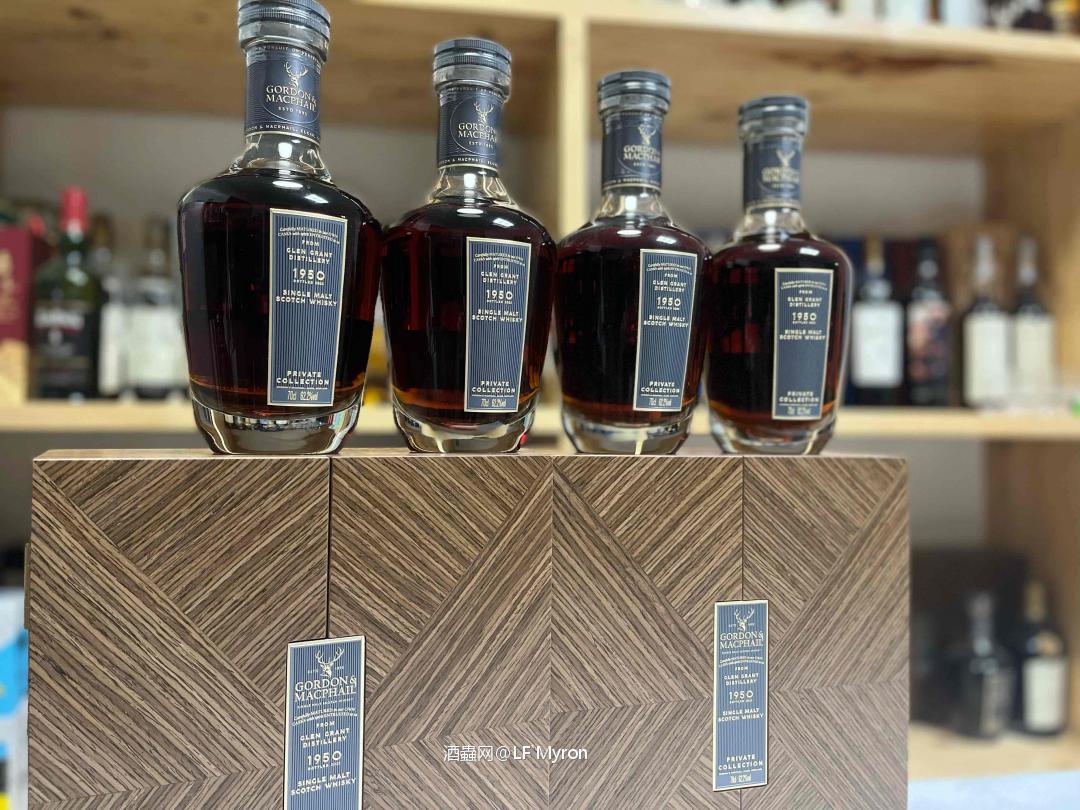 「GORDON&MACPHAIL 高登麦克菲尔装瓶 |GLEN GRANT 格兰冠1950 71年单桶」 这应该算国内绝无仅有了吧。