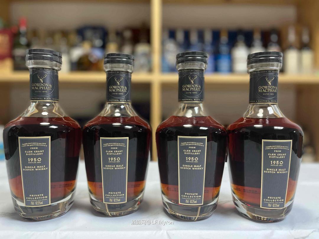 「GORDON&MACPHAIL 高登麦克菲尔装瓶 |GLEN GRANT 格兰冠1950 71年单桶」 这应该算国内绝无仅有了吧。