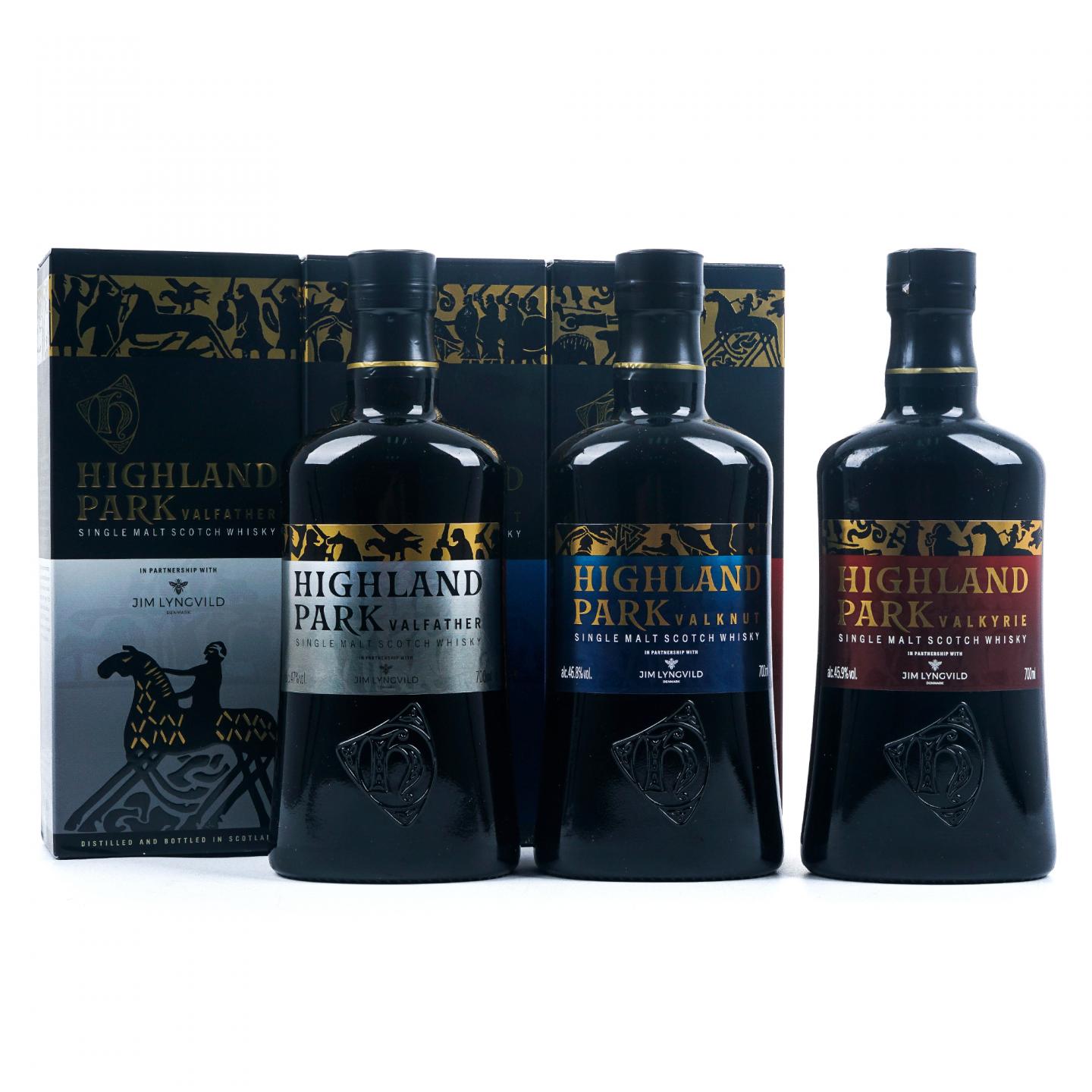 Highland Park 高原骑士 维京传奇系列三部曲 3瓶组