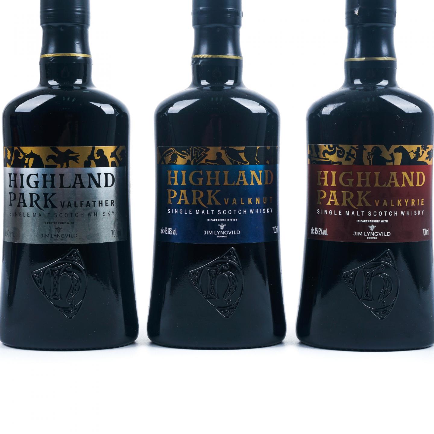 Highland Park 高原骑士 维京传奇系列三部曲 3瓶组